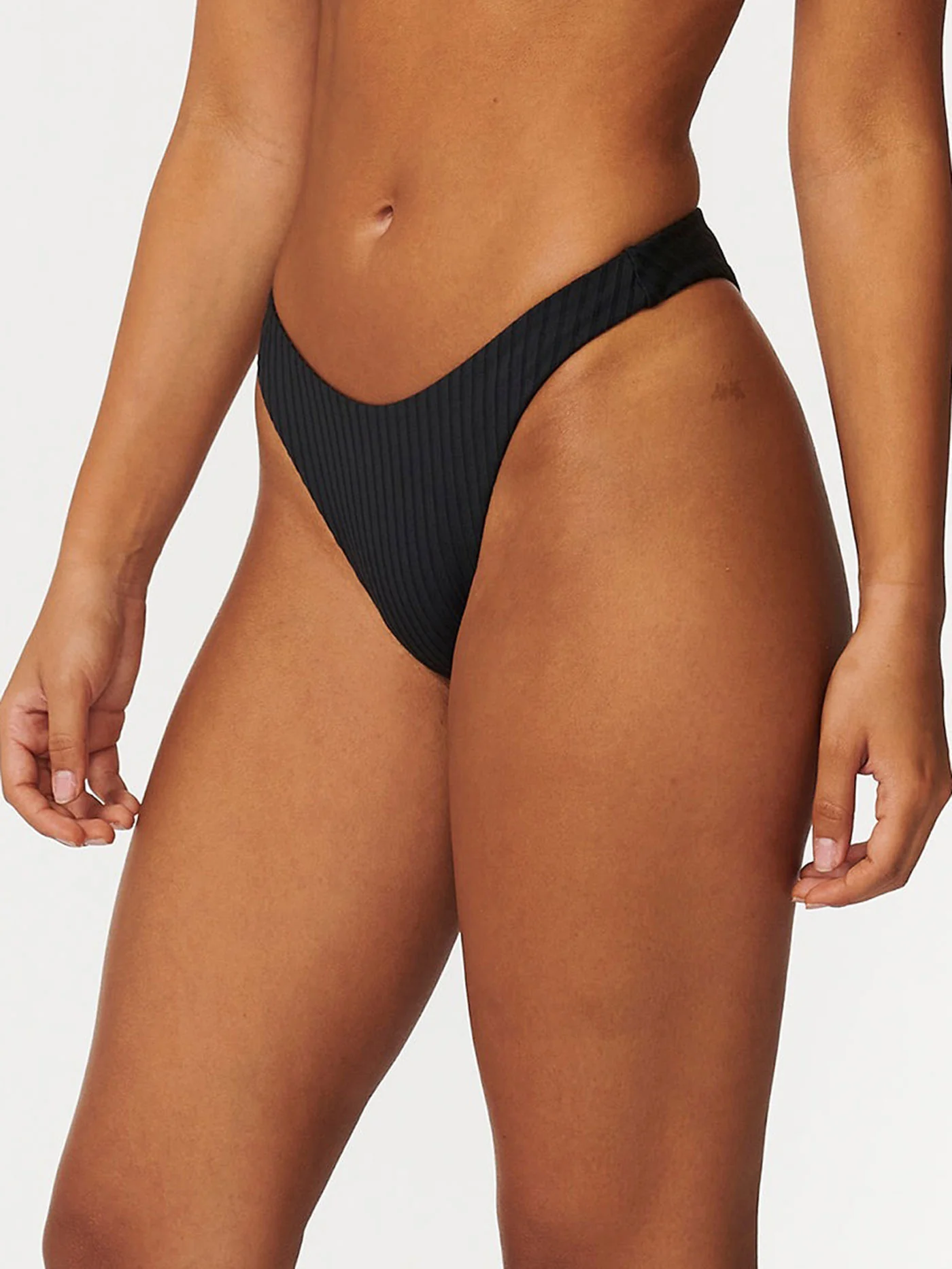 Premium Surf High Leg Skimpy Coverage Bikini Bottom - Image 7