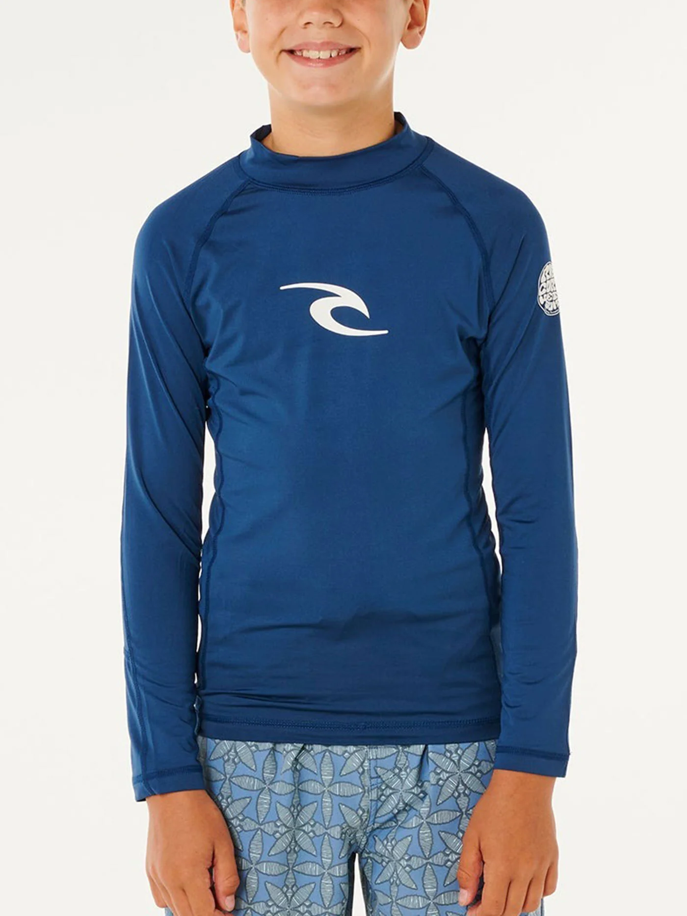 Waves Long Sleeve Rashguard (Youth 7-14)