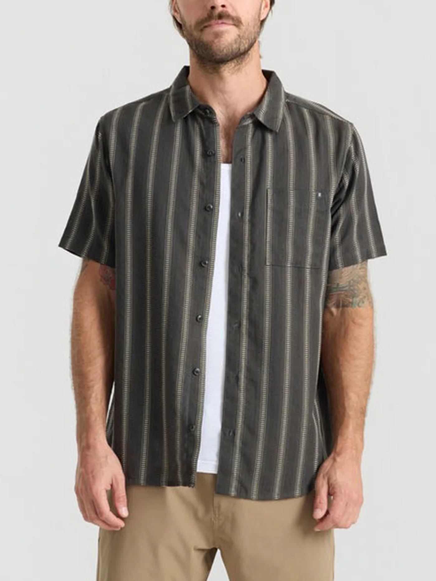 Crosswinds Short Sleeve Buttondown Shirt