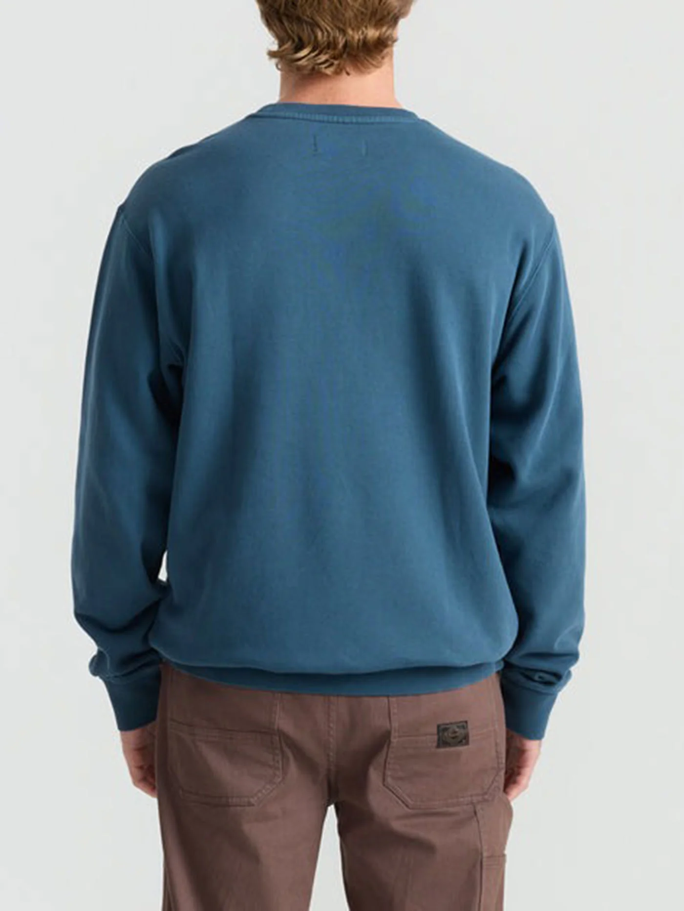 Safe Camp Embroidery Crewneck Sweatshirt - Image 2