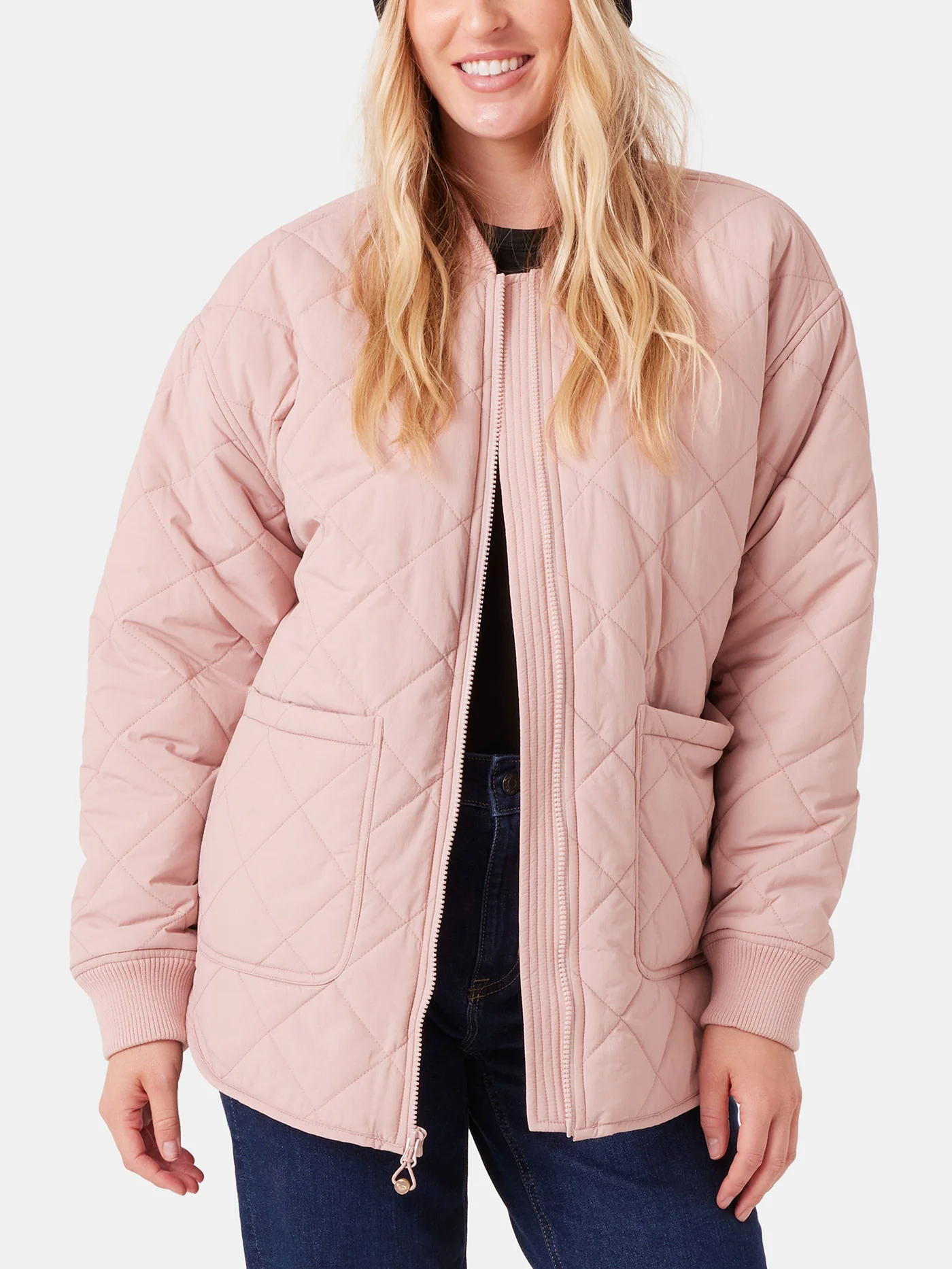 Aurora Quilted Bomber Jacket - Image 2