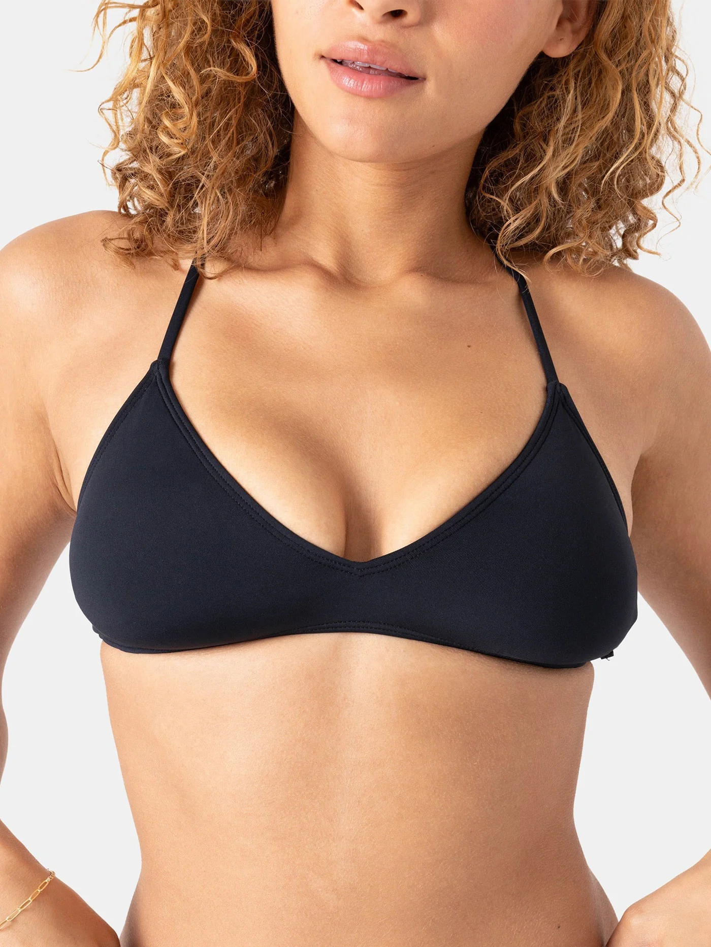 Solid Beach Classics BA Athletic Tri Bikini Top