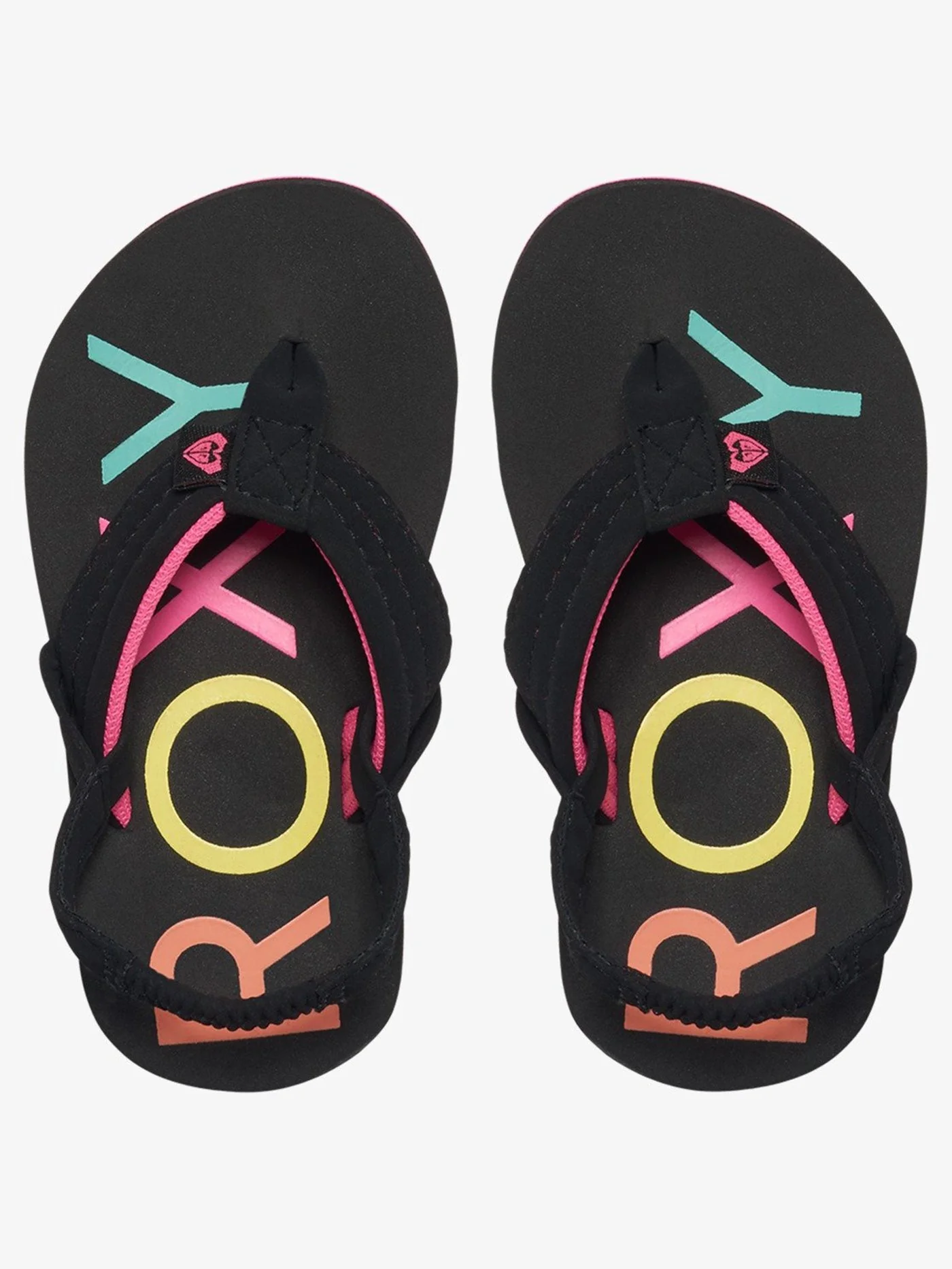 Vista Black Sandals (Kids 0-7) - Image 3