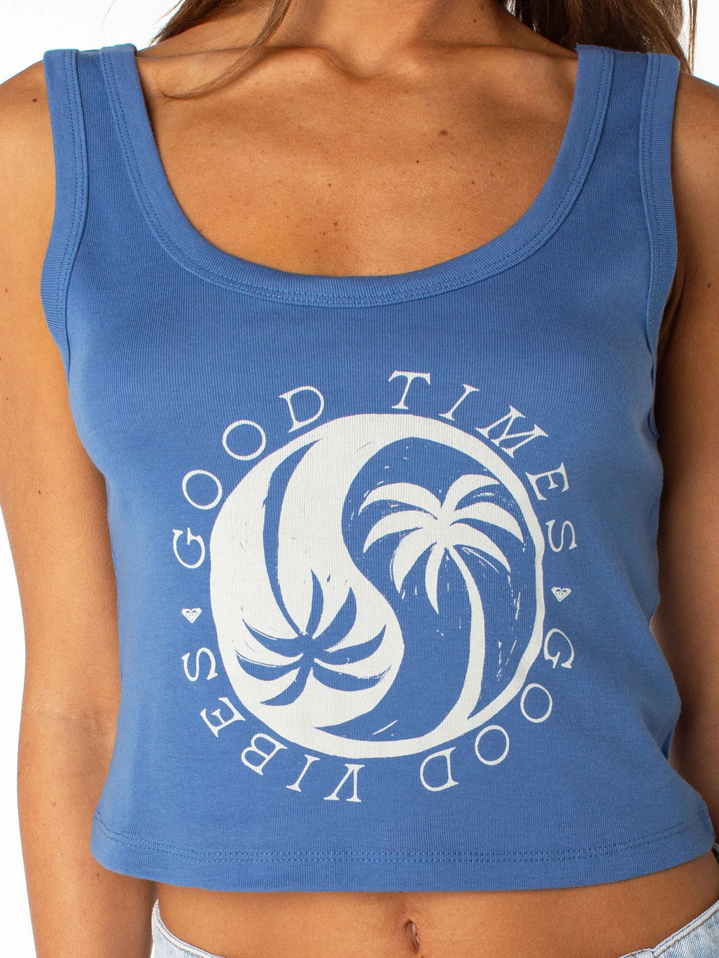 Yin Yang Palm Tank Top - Image 4
