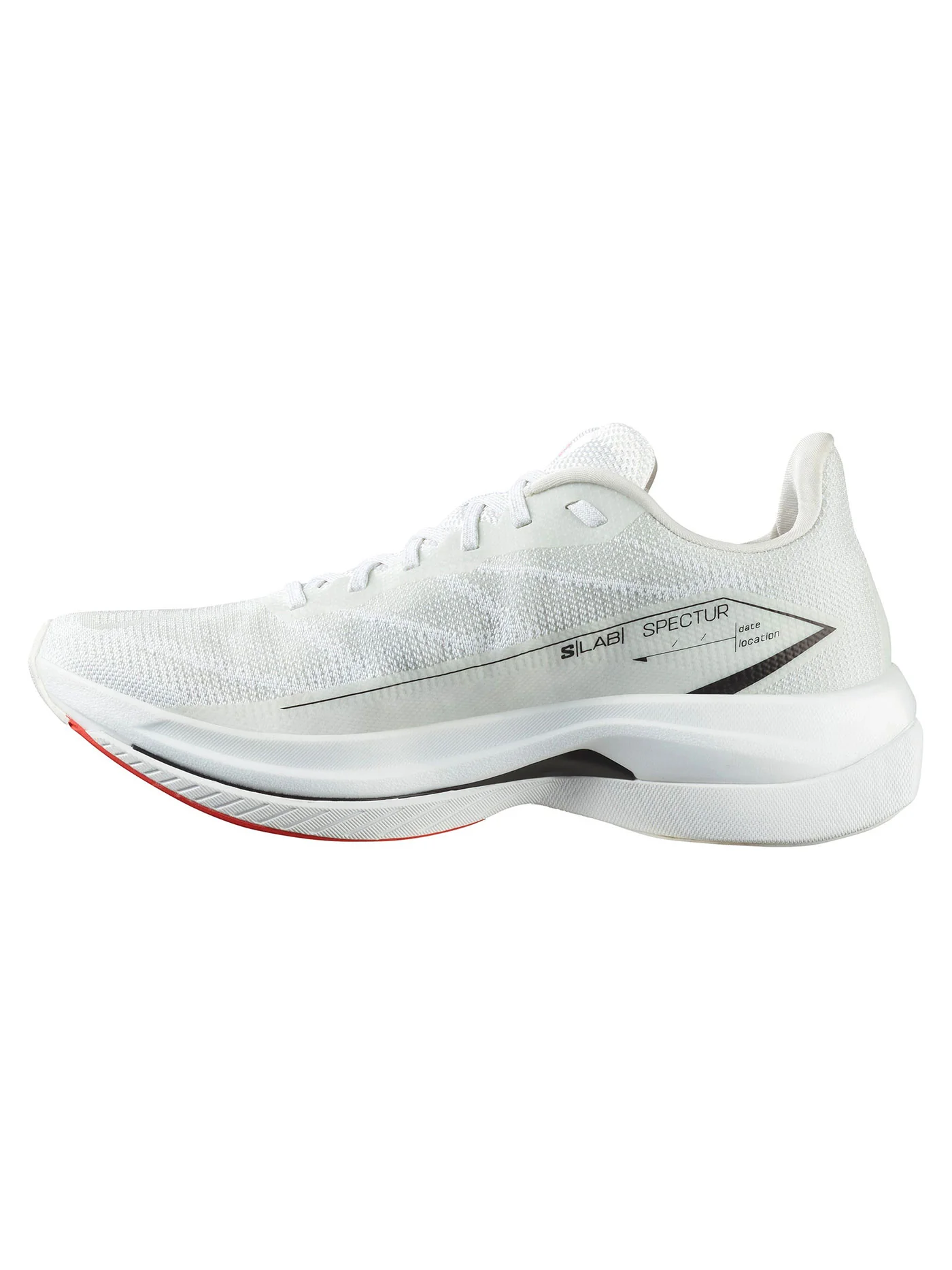 S/Lab Spectur White/Fiery Red/Black Shoes - Image 2