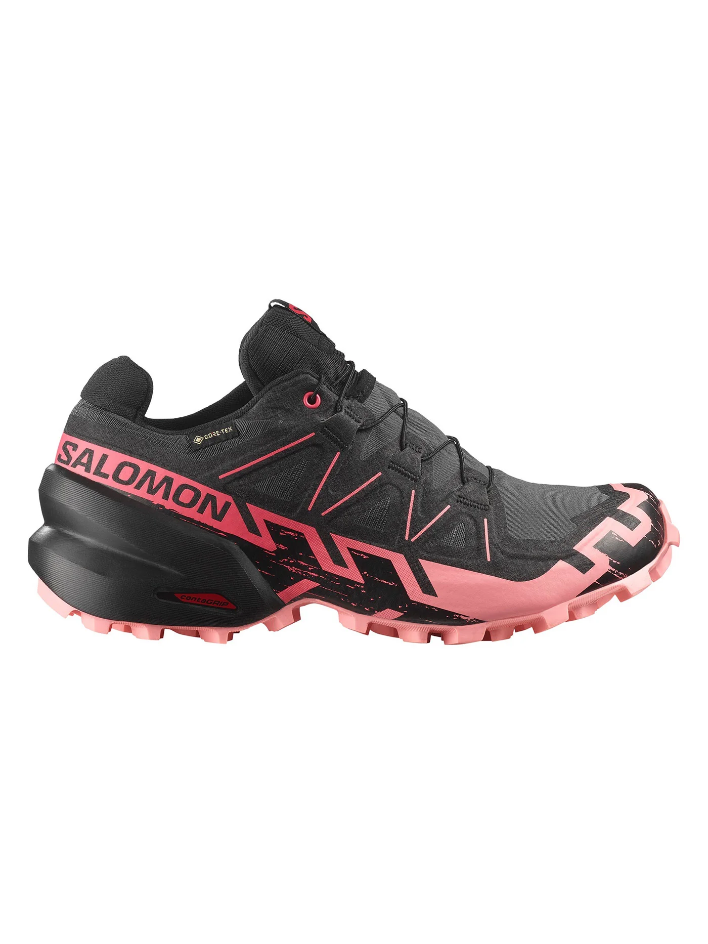 Speedcross 6 GTX Nine Iron/Black/Flamingo Pink Shoes