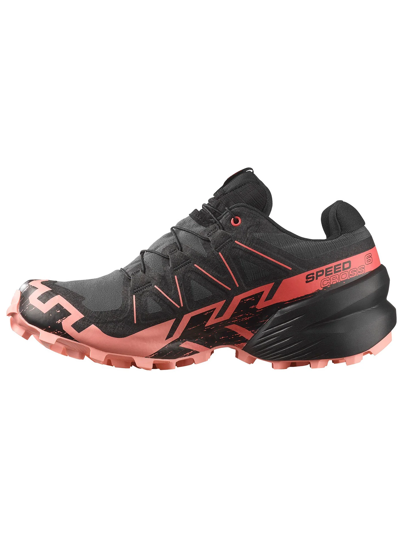 Speedcross 6 GTX Nine Iron/Black/Flamingo Pink Shoes - Image 2