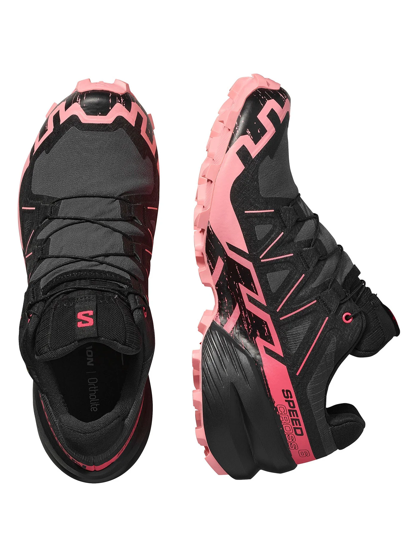 Speedcross 6 GTX Nine Iron/Black/Flamingo Pink Shoes - Image 5