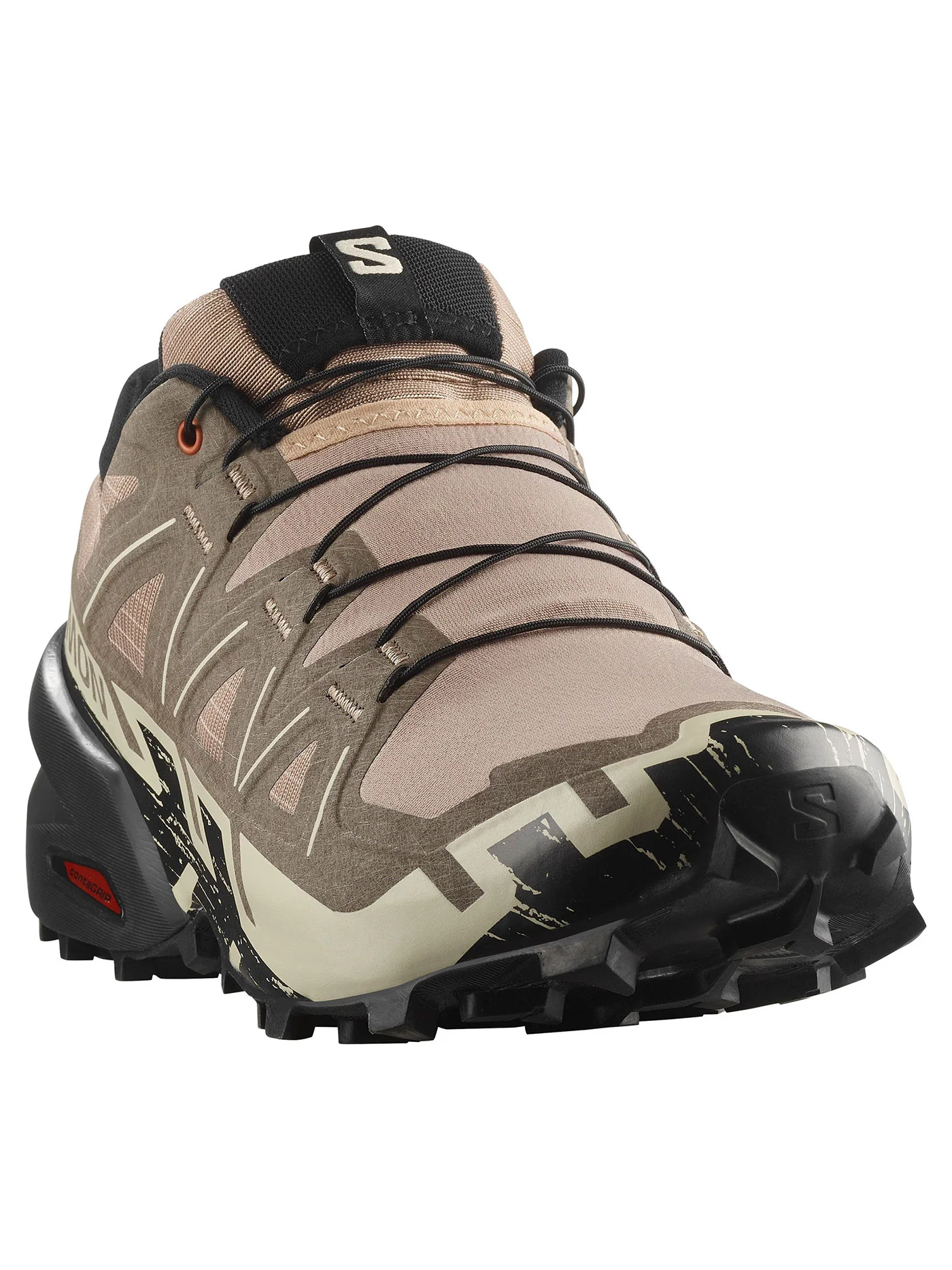 Speedcross 6 Natural/Black/Almond Milk Shoes - Image 3