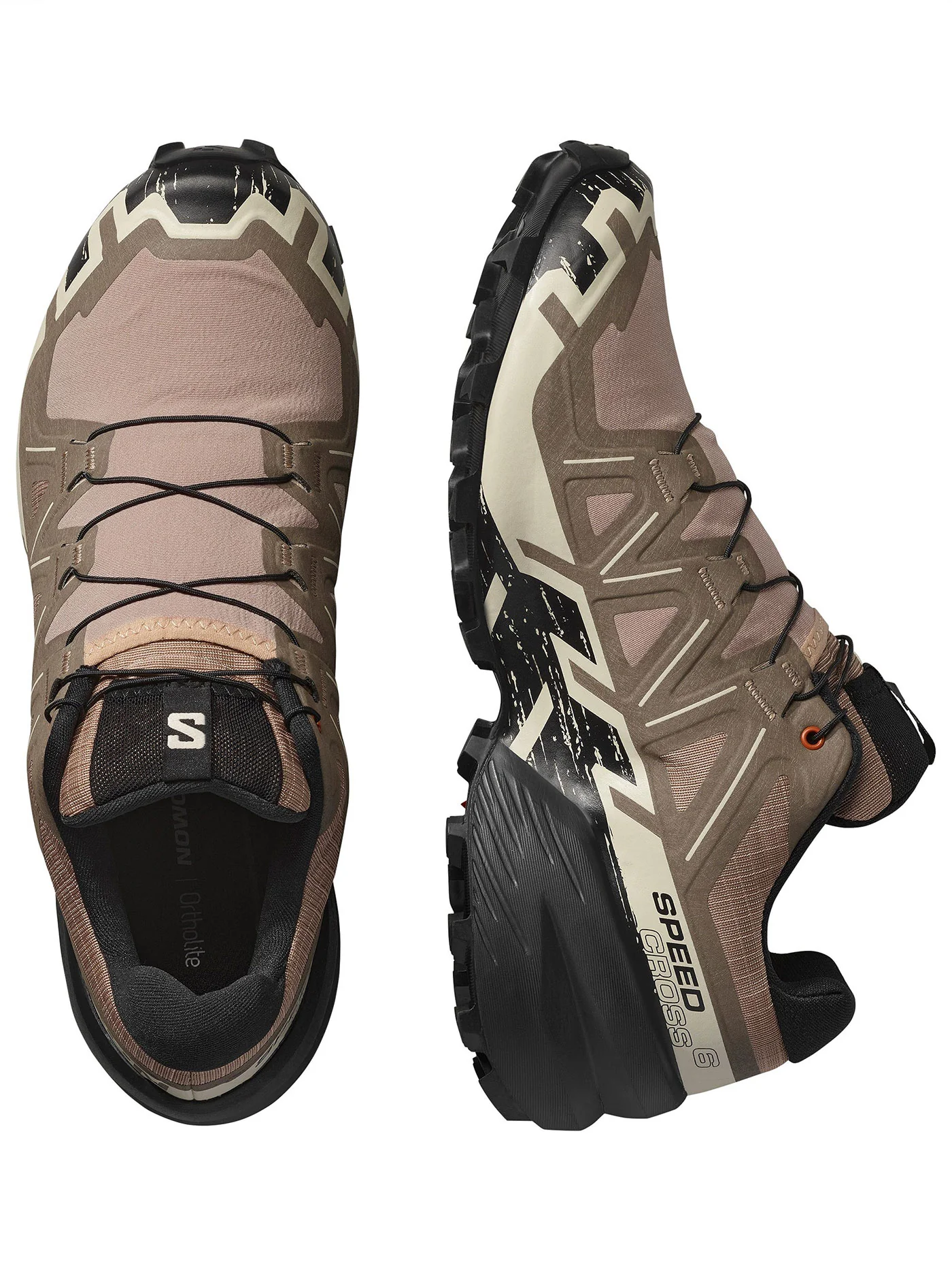 Speedcross 6 Natural/Black/Almond Milk Shoes - Image 4