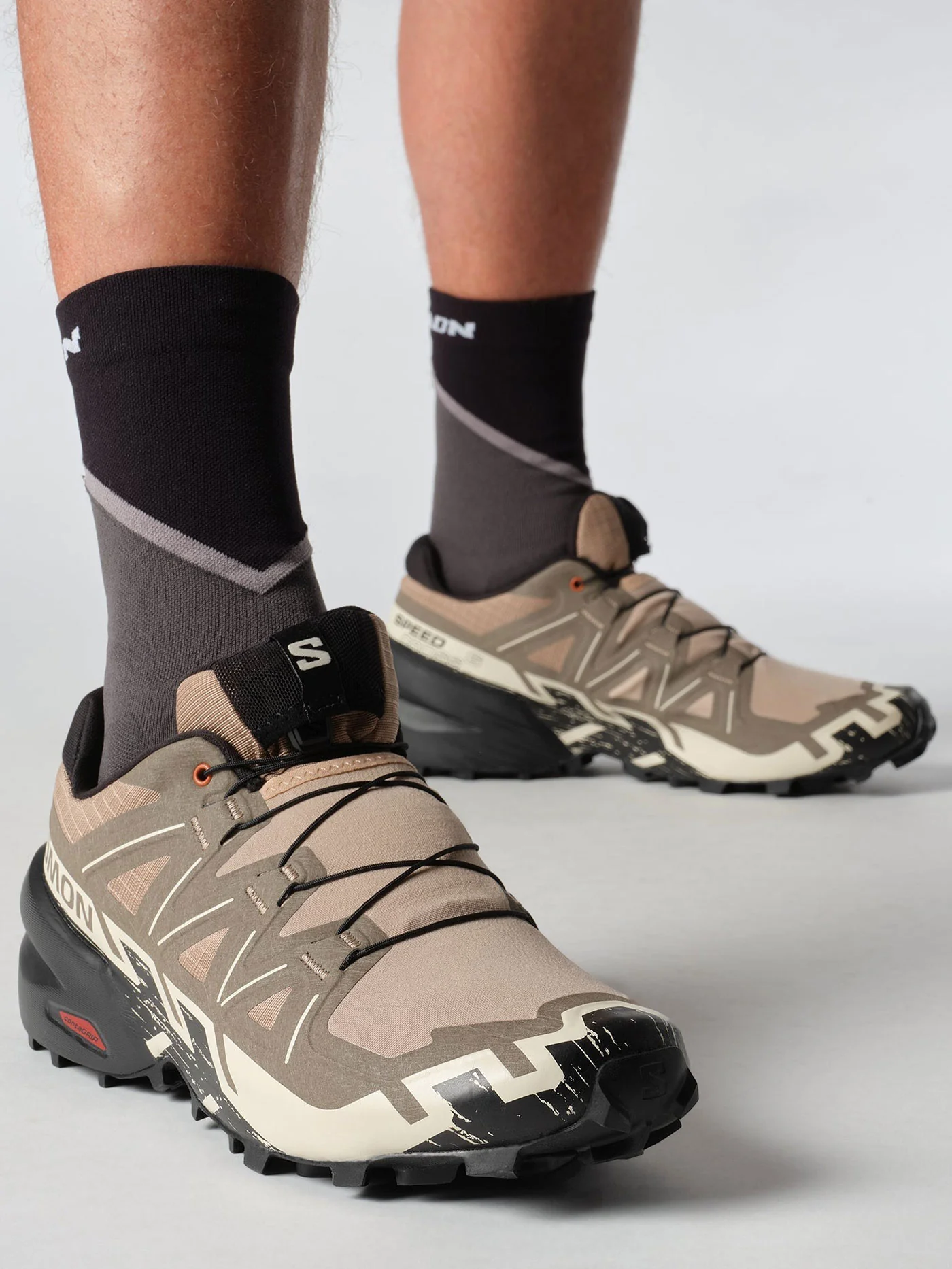 Speedcross 6 Natural/Black/Almond Milk Shoes - Image 7