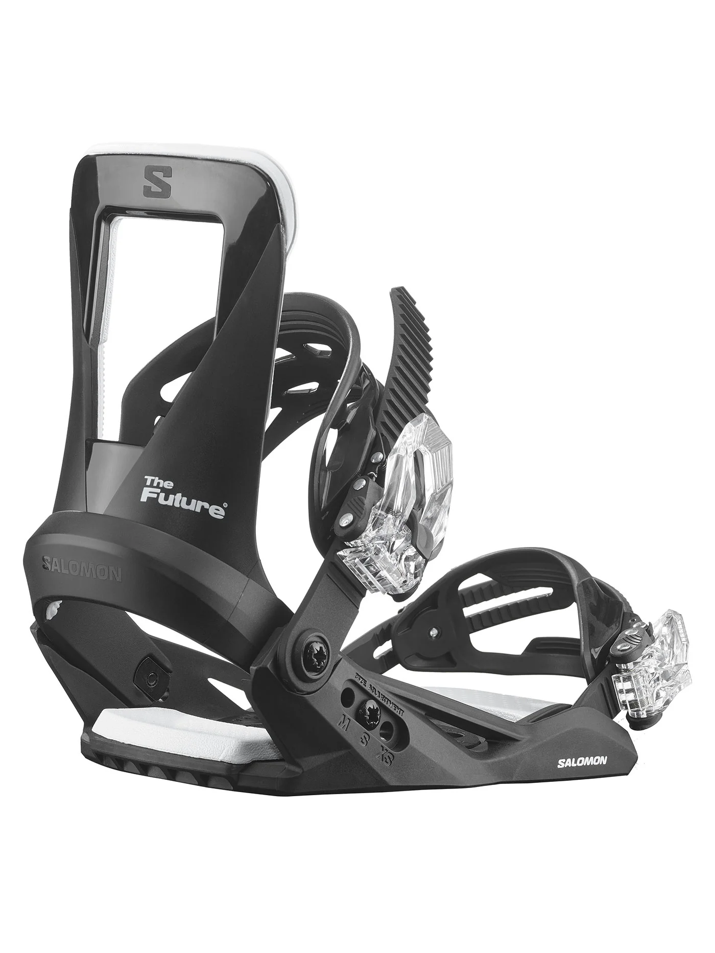 The Future Black Snowboard Bindings (Youth)