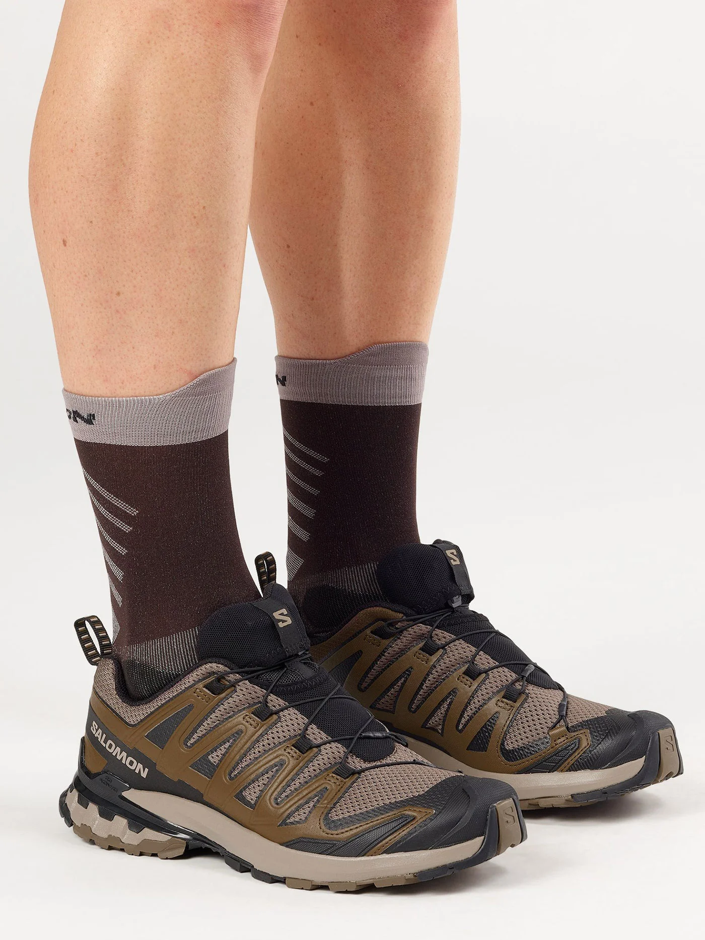XA Pro 3D V9 Falcon/Desert Tan/Black Shoes - Image 7