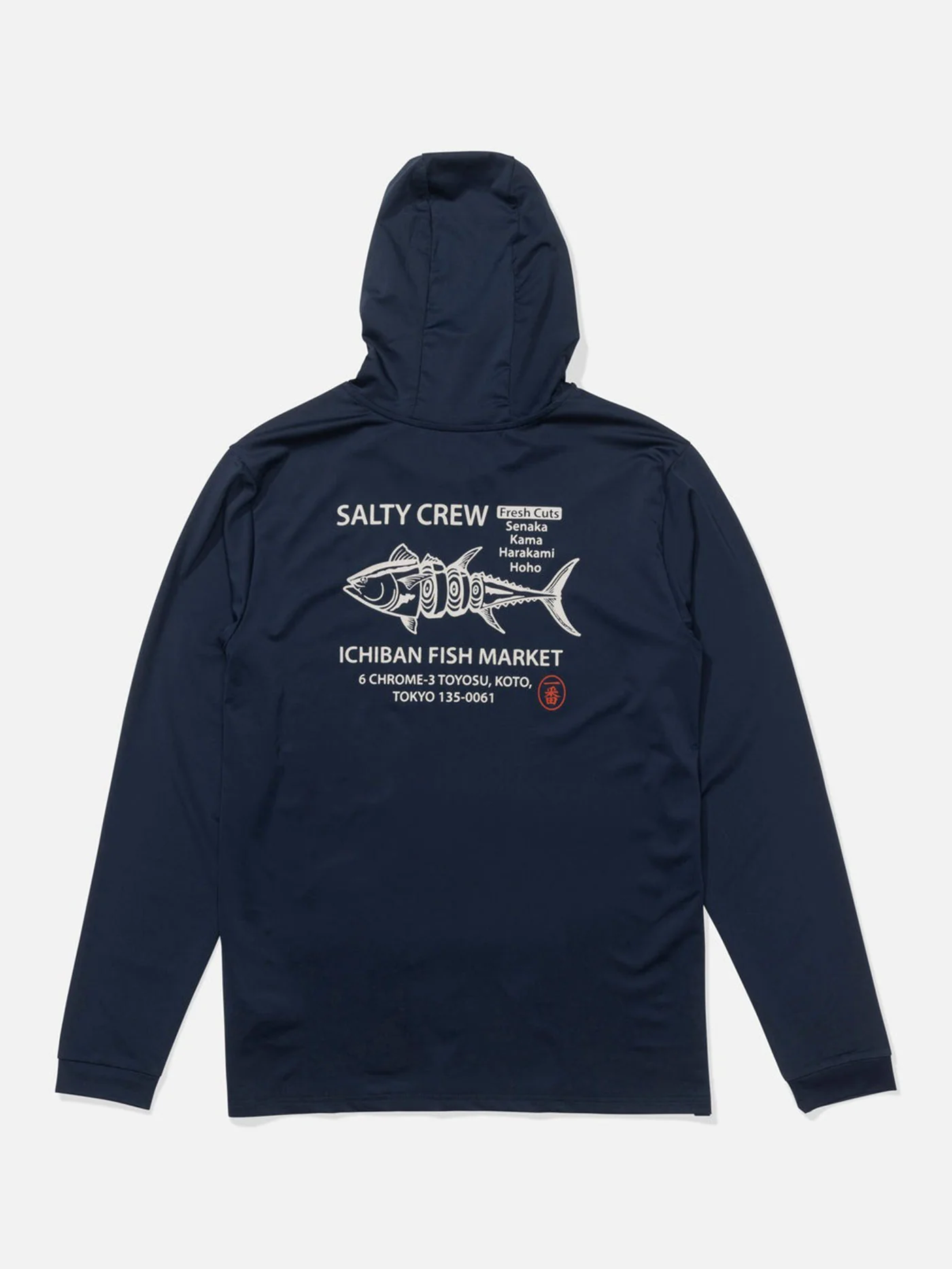 Fish Market Hood Long Sleeve Rashguard - Image 3