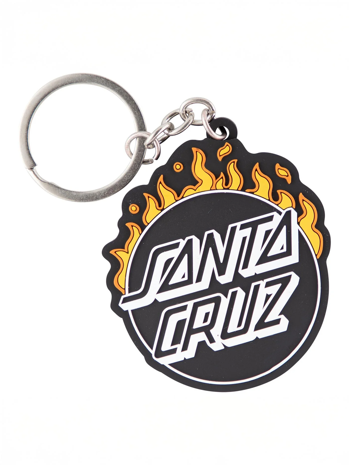 Minimal Burnt Opus Keychain