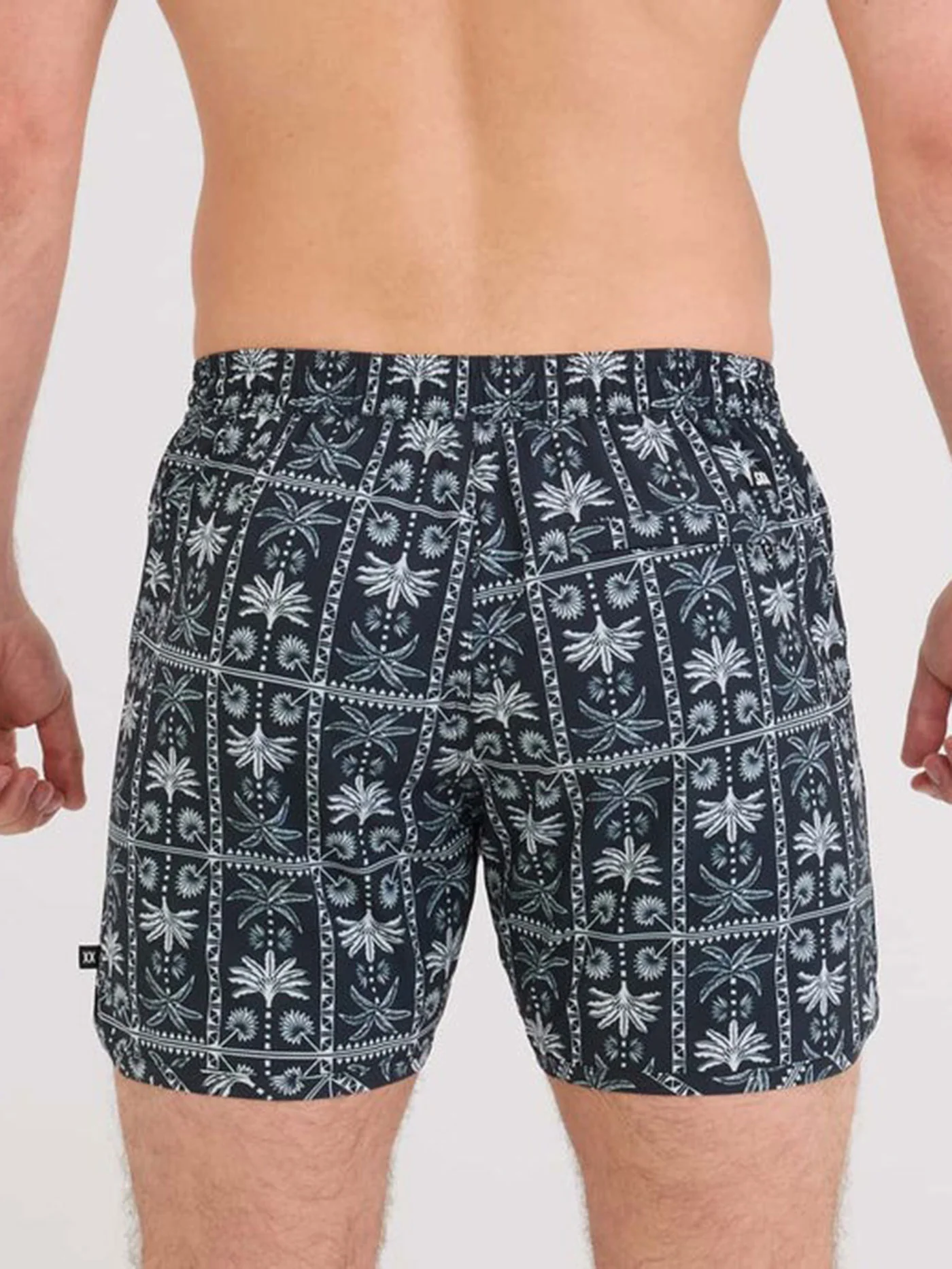 Harbormaster 2N1 Trunk 5'' Tropic Royale Black Boardshorts - Image 2