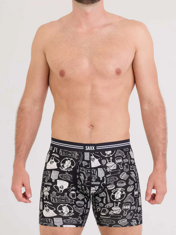 Vibe Xtra Soft Comfort Bun Appetit Black Boxer - Image 2