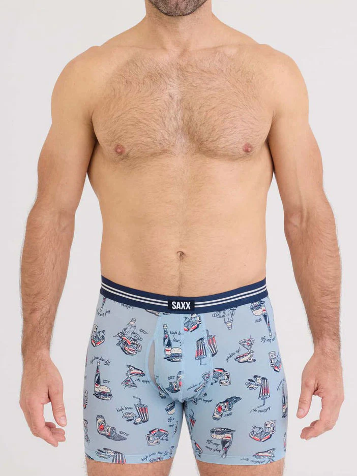 Vibe Xtra Soft Comfort High Brow Low Life/Navy 2 pack Boxer - Image 2