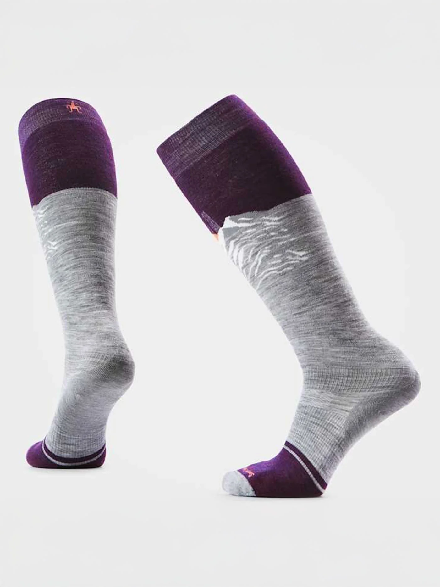 Snow Targeted Cushion Valley Sunset Otc Socks