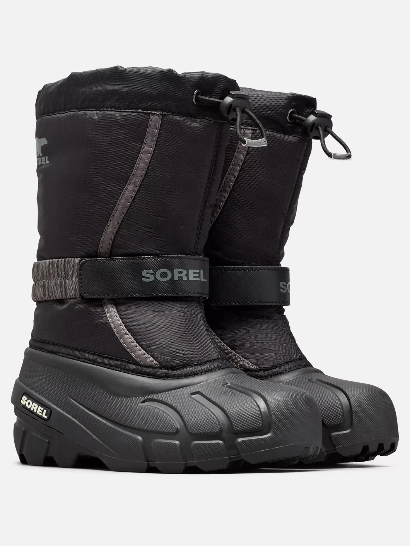 Flurry Black/City Grey Winter Boots (Kids 2-7) - Image 4