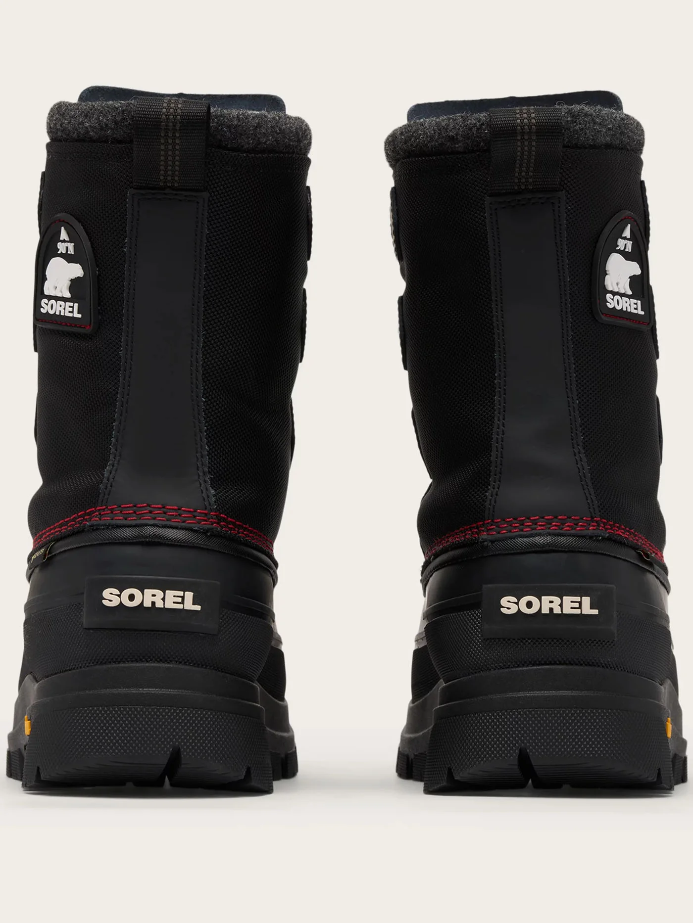 GORE-TEX Caribou Horizon Black/Bright Red Boots - Image 6