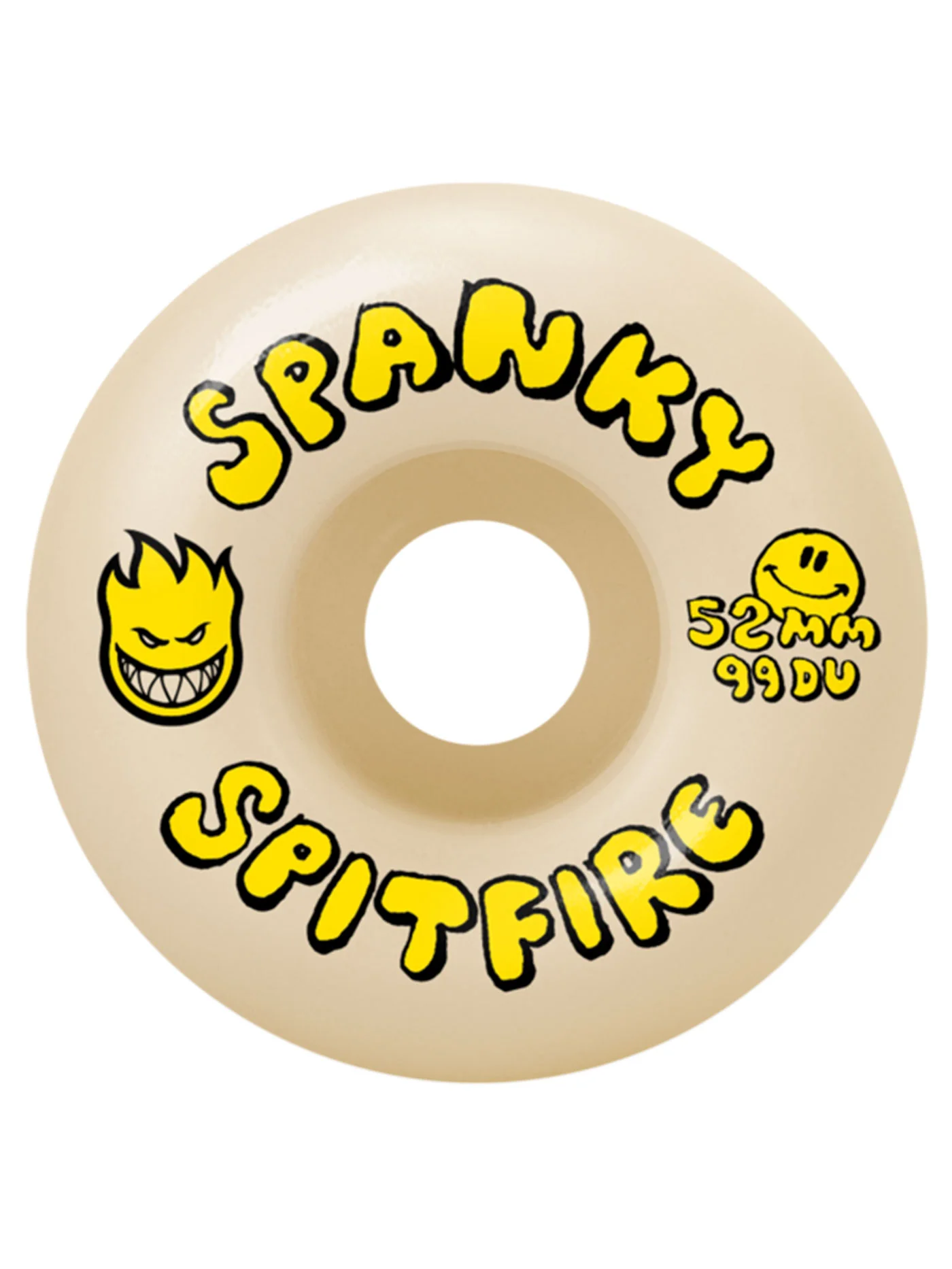 F4 Classic Spanky Happy 52mm Skateboard Wheels - Image 2