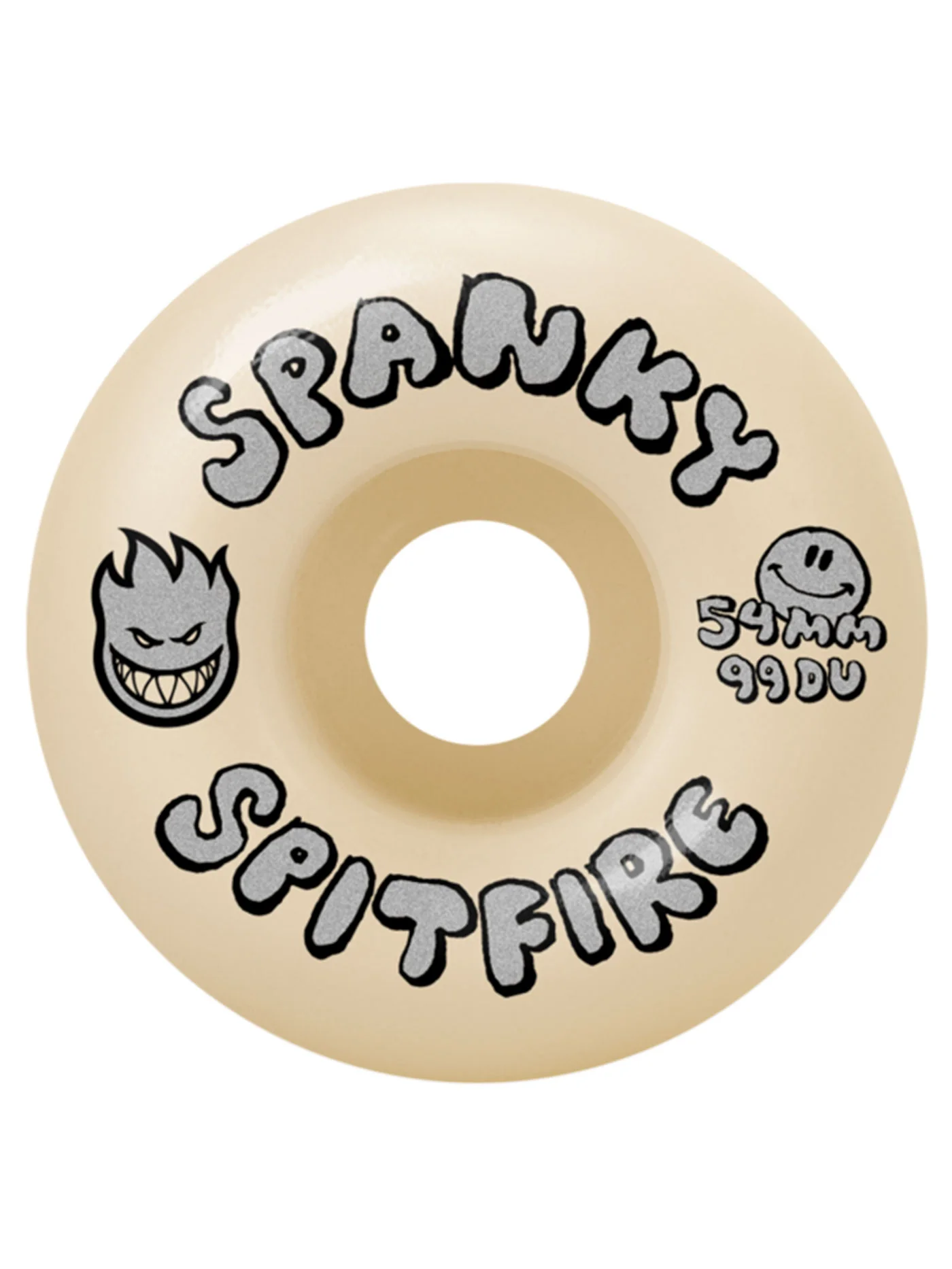 F4 Classic Spanky Happy 54mm Skateboard Wheels - Image 2