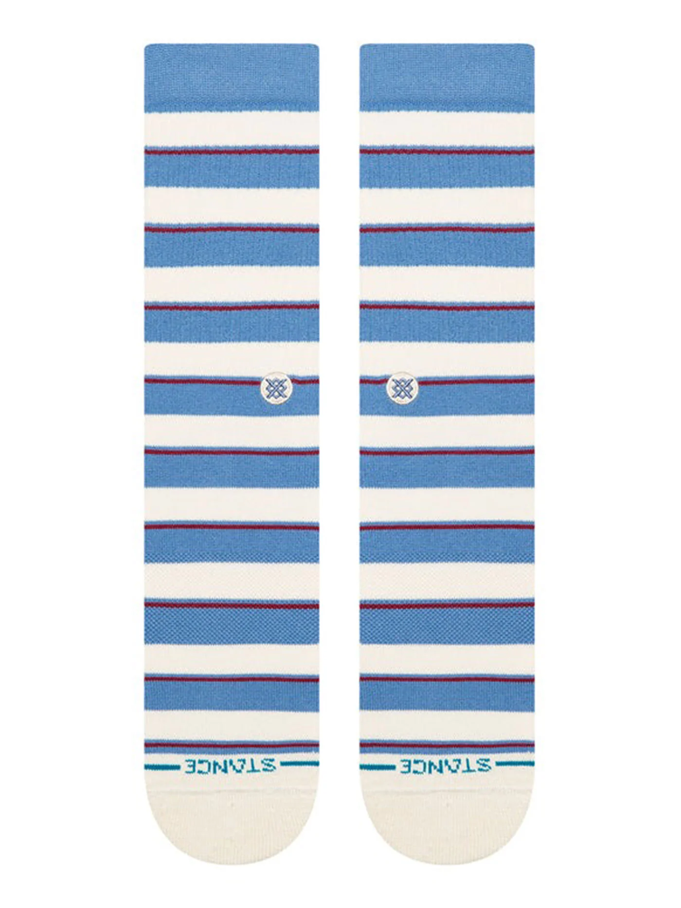 Striped It Capri Blue Socks - Image 2