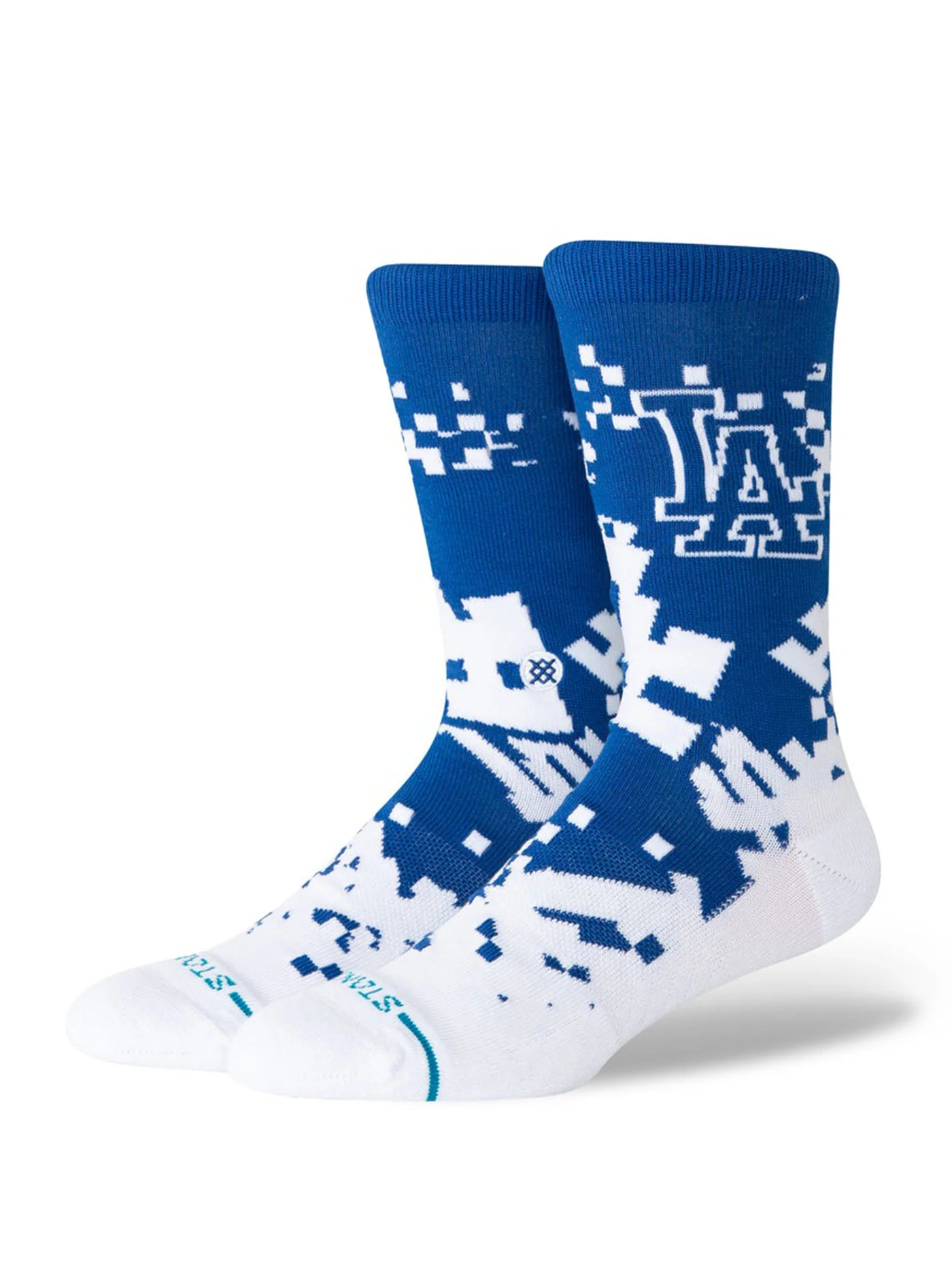 Stance x MLB Pixel Dodger Socks