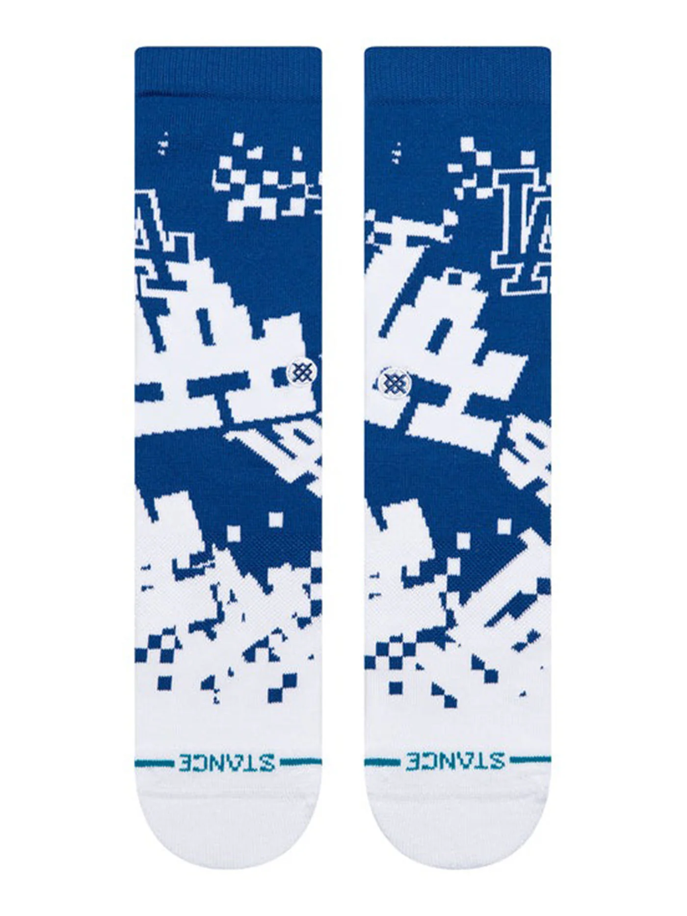 Stance x MLB Pixel Dodger Socks - Image 2