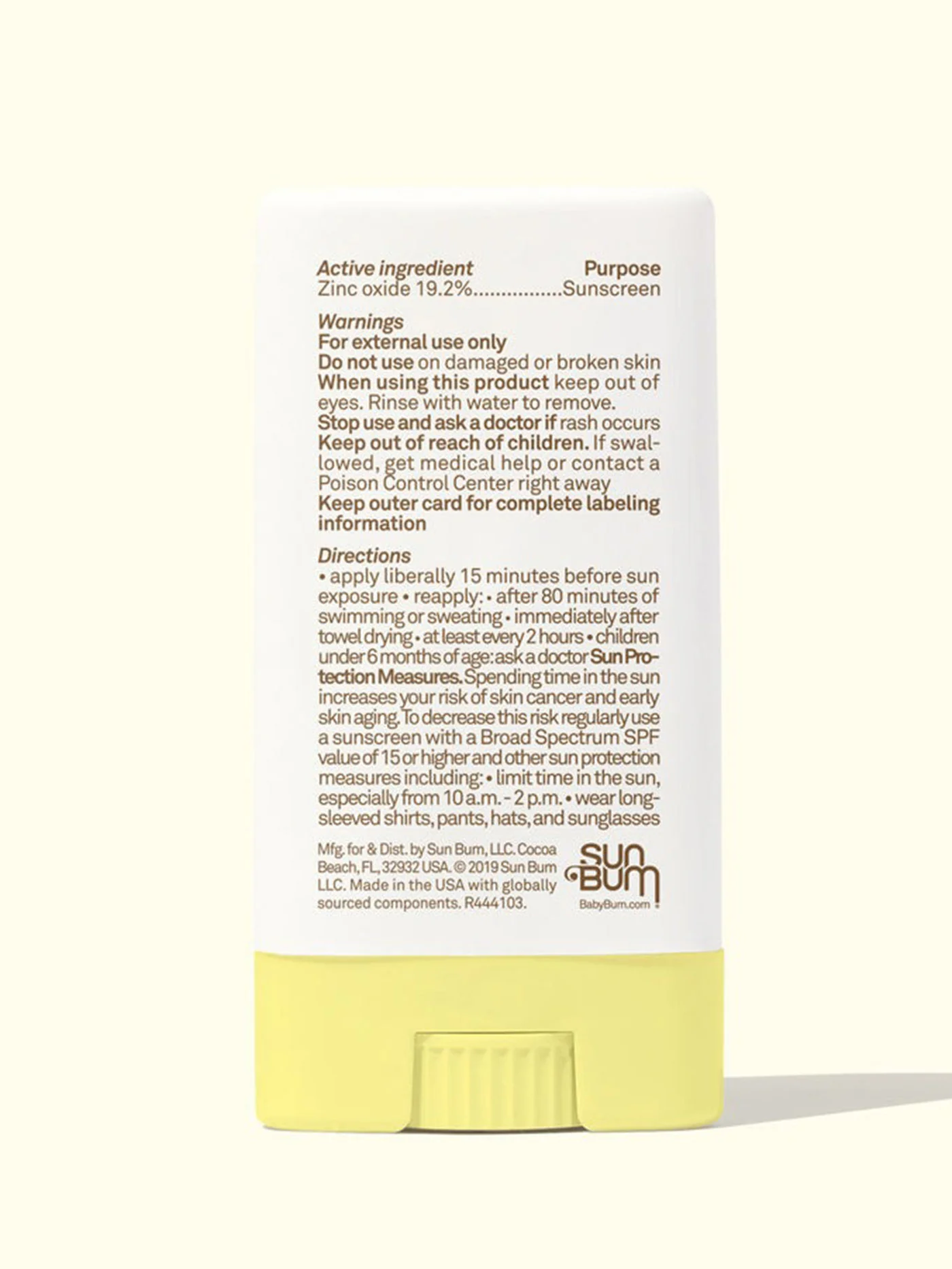 FPS 50 Baby Bum Sunscreen Face Stick - Image 2