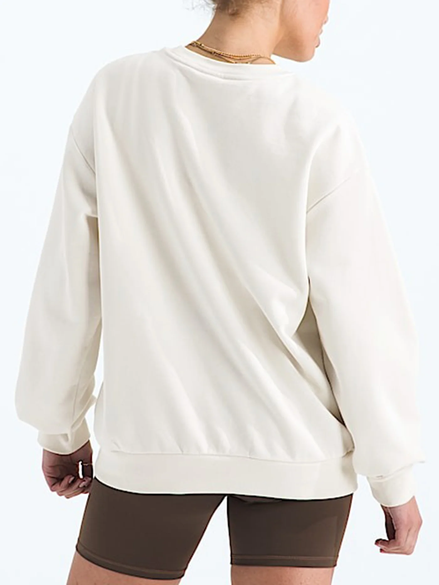 Evolution Simple Dome Oversized Crewneck Sweatshirt - Image 5