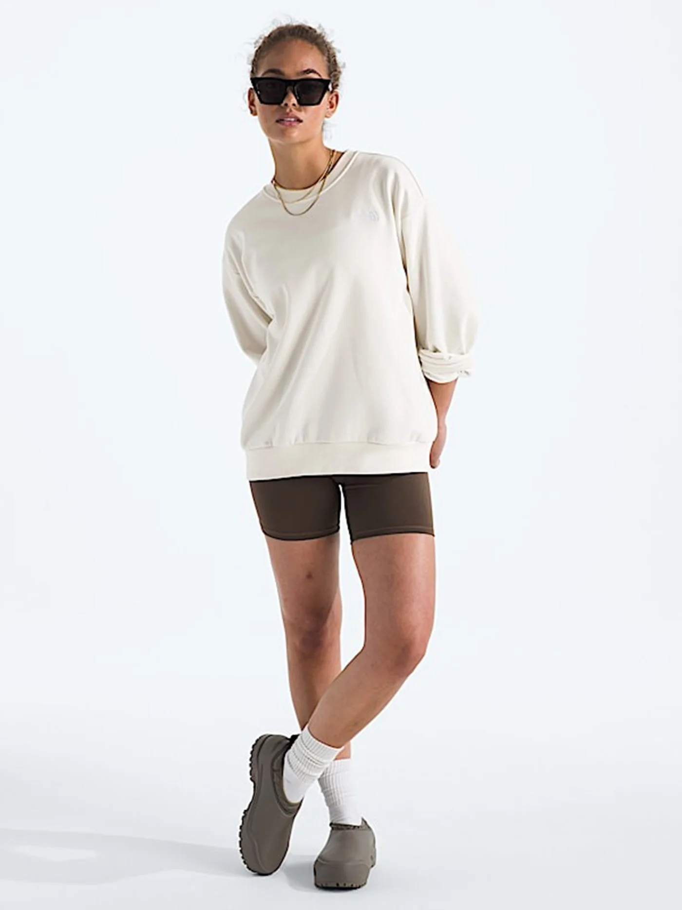 Evolution Simple Dome Oversized Crewneck Sweatshirt - Image 6