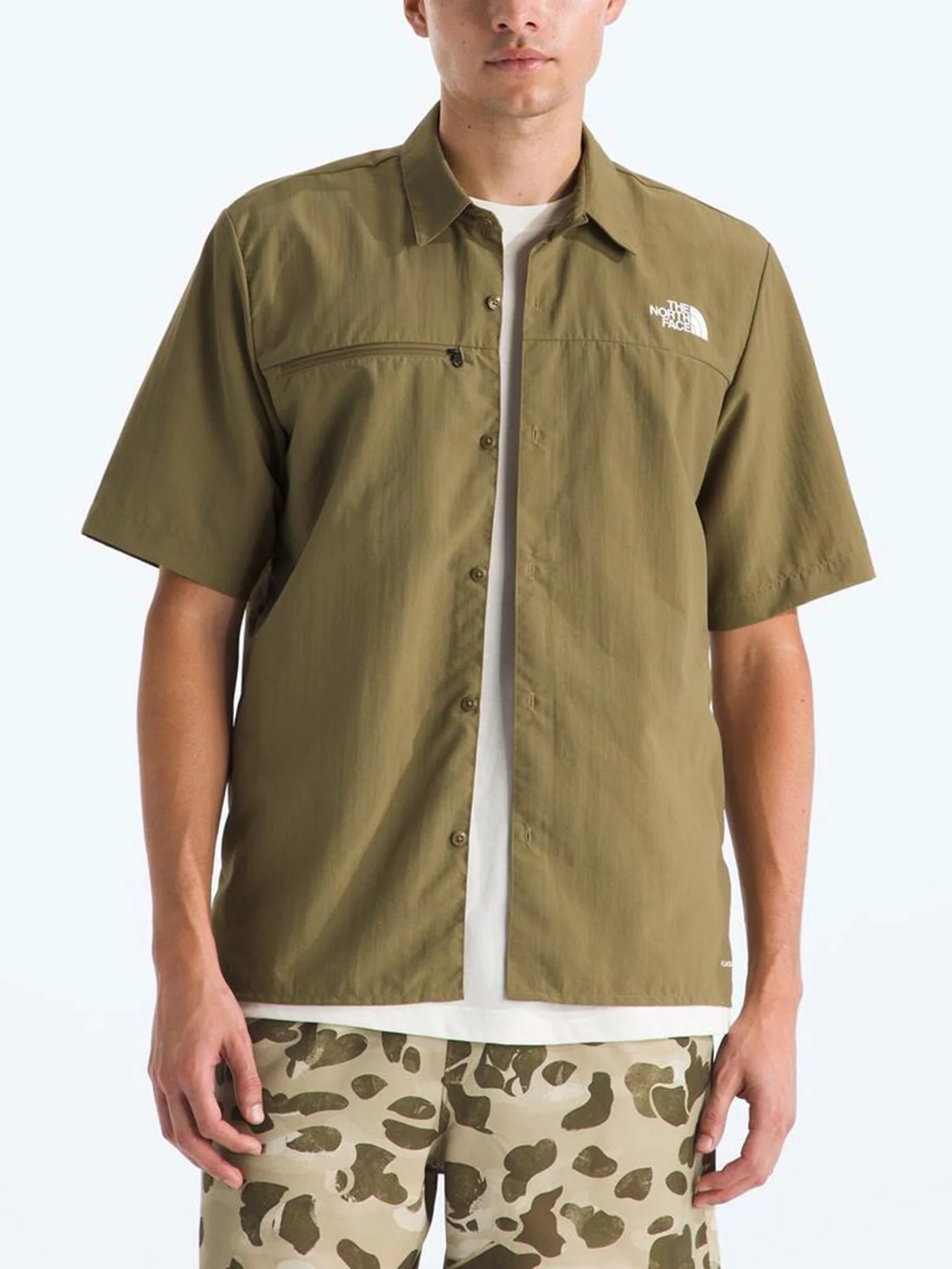 Packable Short Sleeve Buttondown Shirt