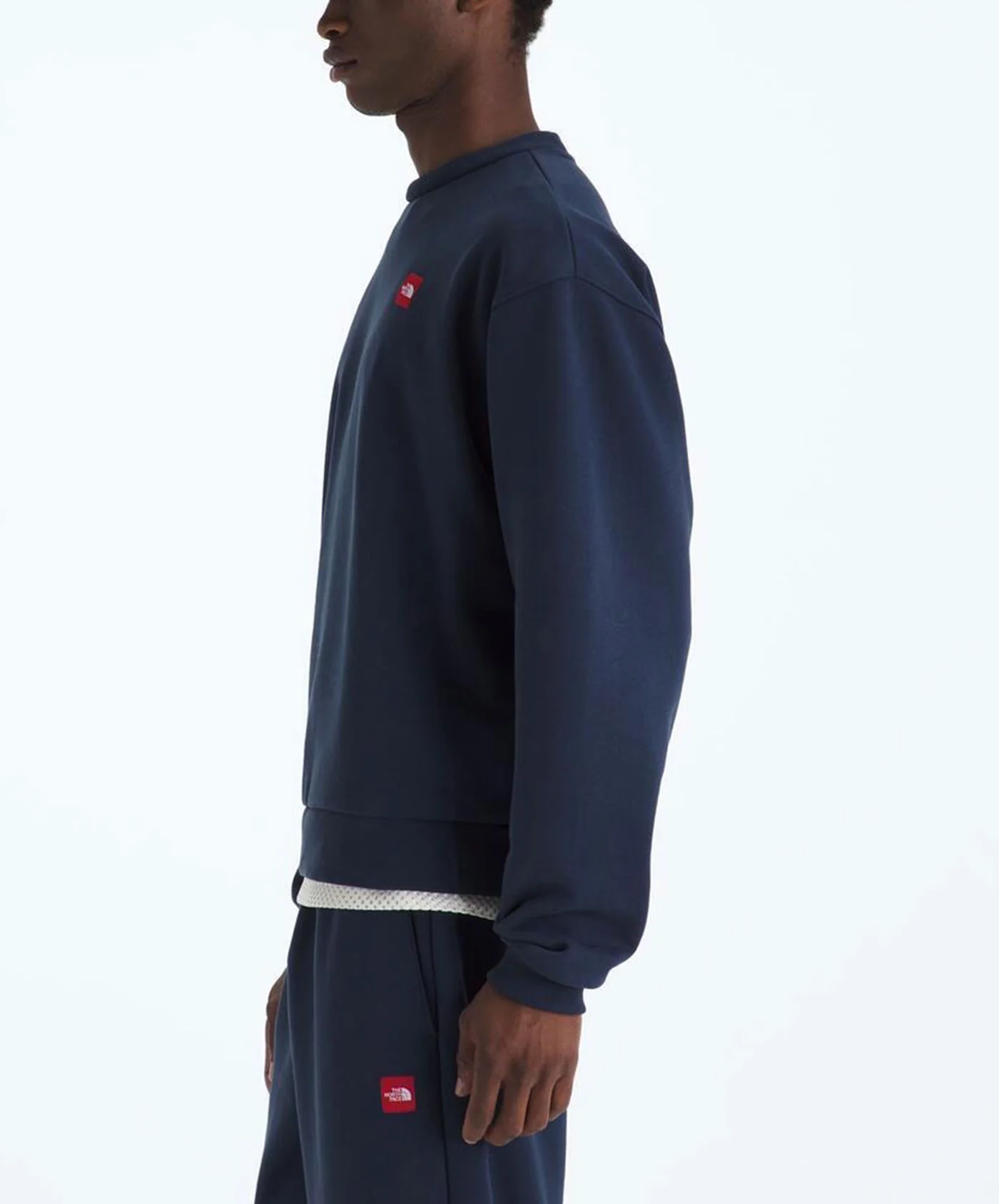 TNF Red Box Crewneck Sweatshirt - Image 6
