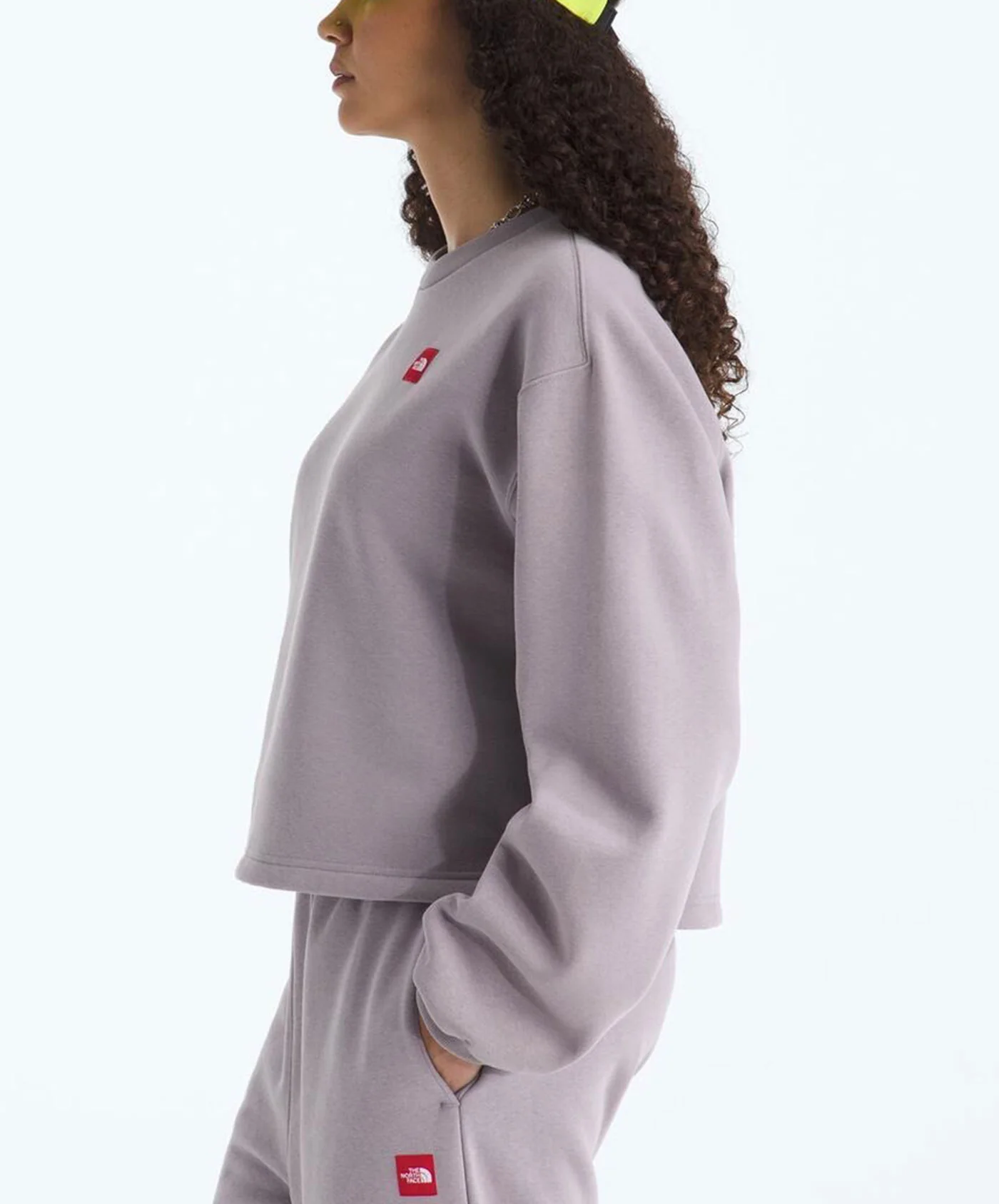 TNF Red Box Crewneck Sweatshirt - Image 2