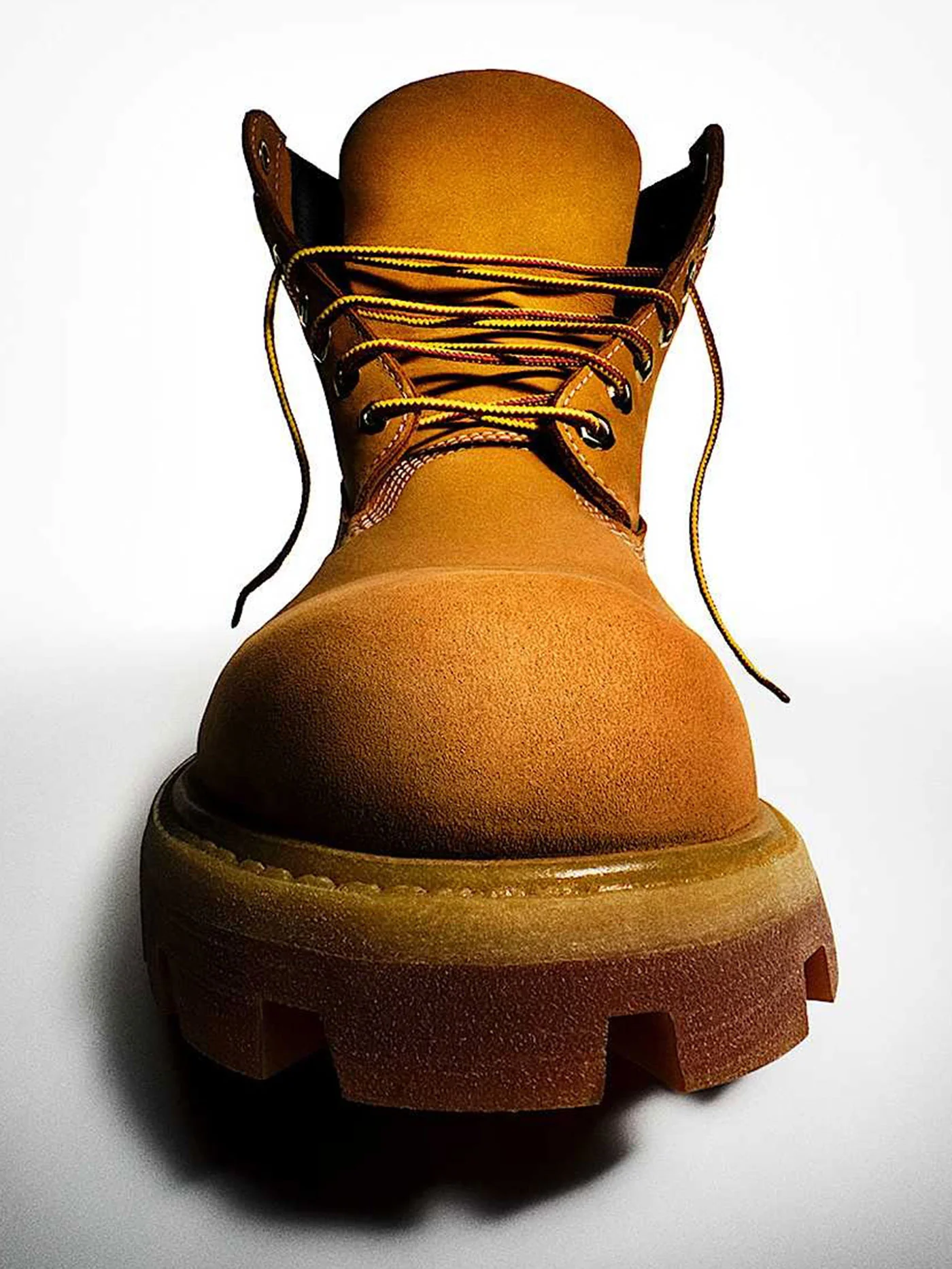 Premium 6 Inch Lace-Up Waterproof Wheat Nubuck Boots - Image 2
