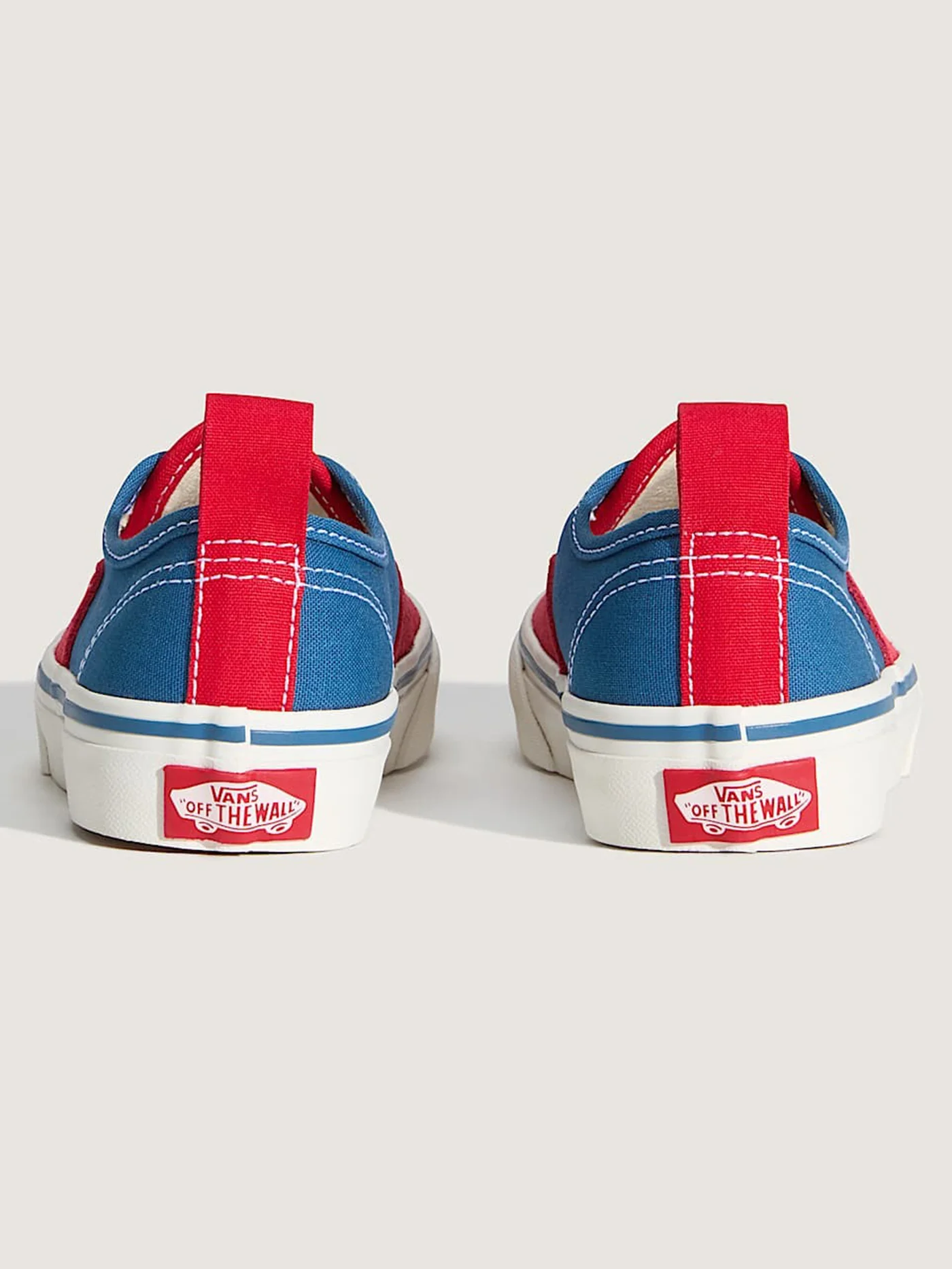 Authentic Elastic Lace Primary Racing Red Shoes (Kids 2-14) - Image 3