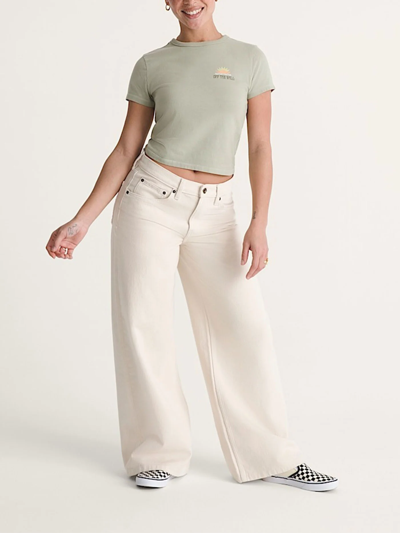 Check 5 Low Rise Baggy Jeans - Image 4