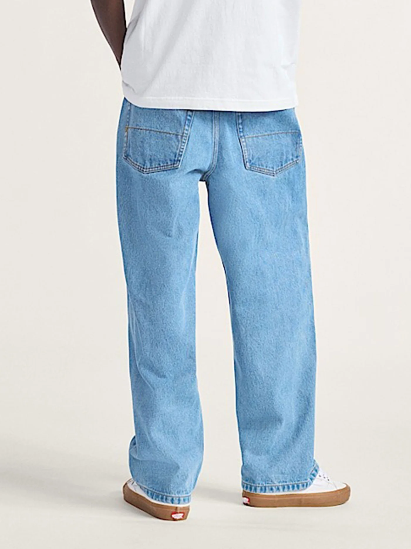 Check-5 Stonewash Blue Jeans - Image 3