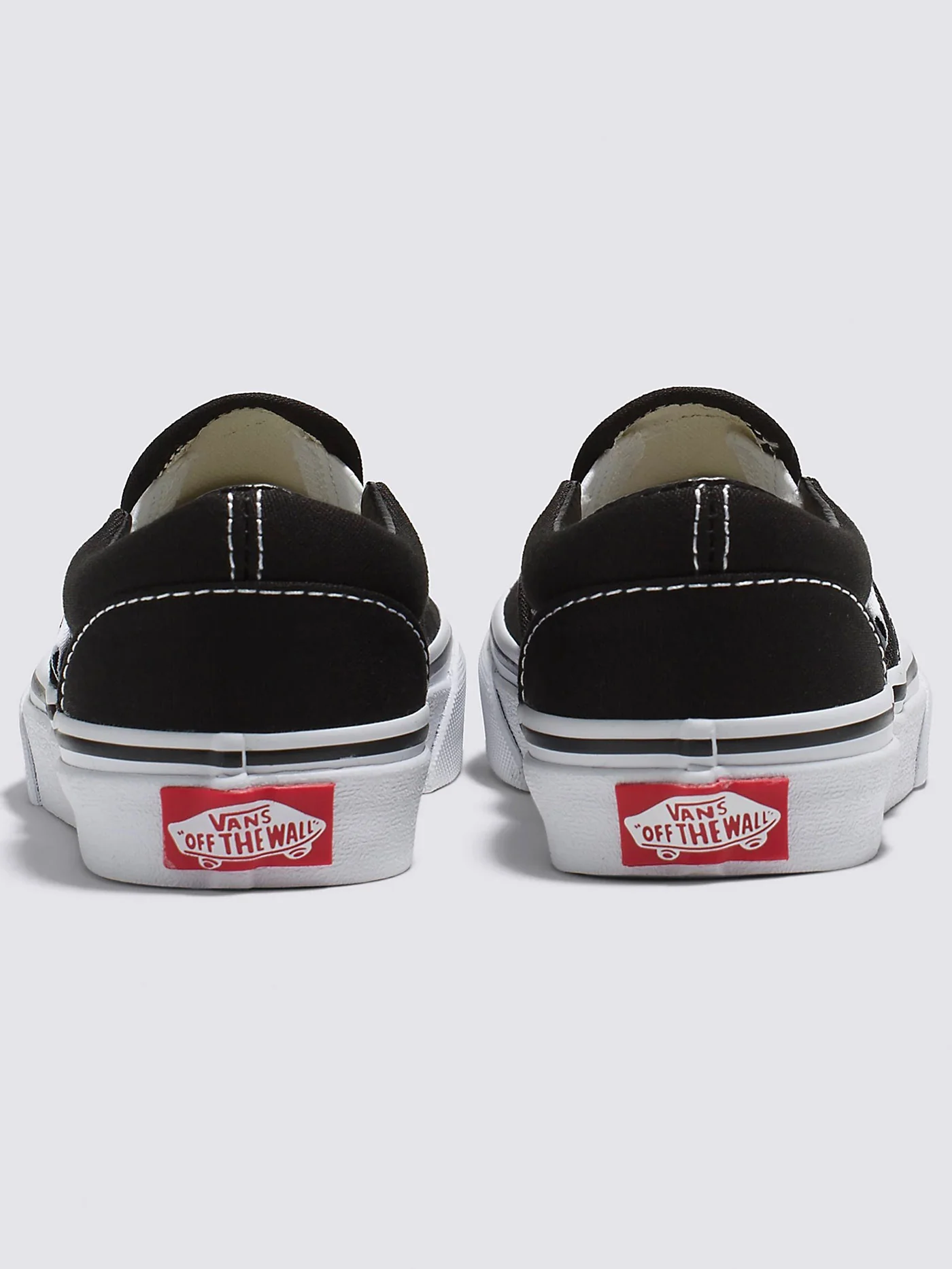 Classic Slip-On Black/True White Shoes (Kids) - Image 4