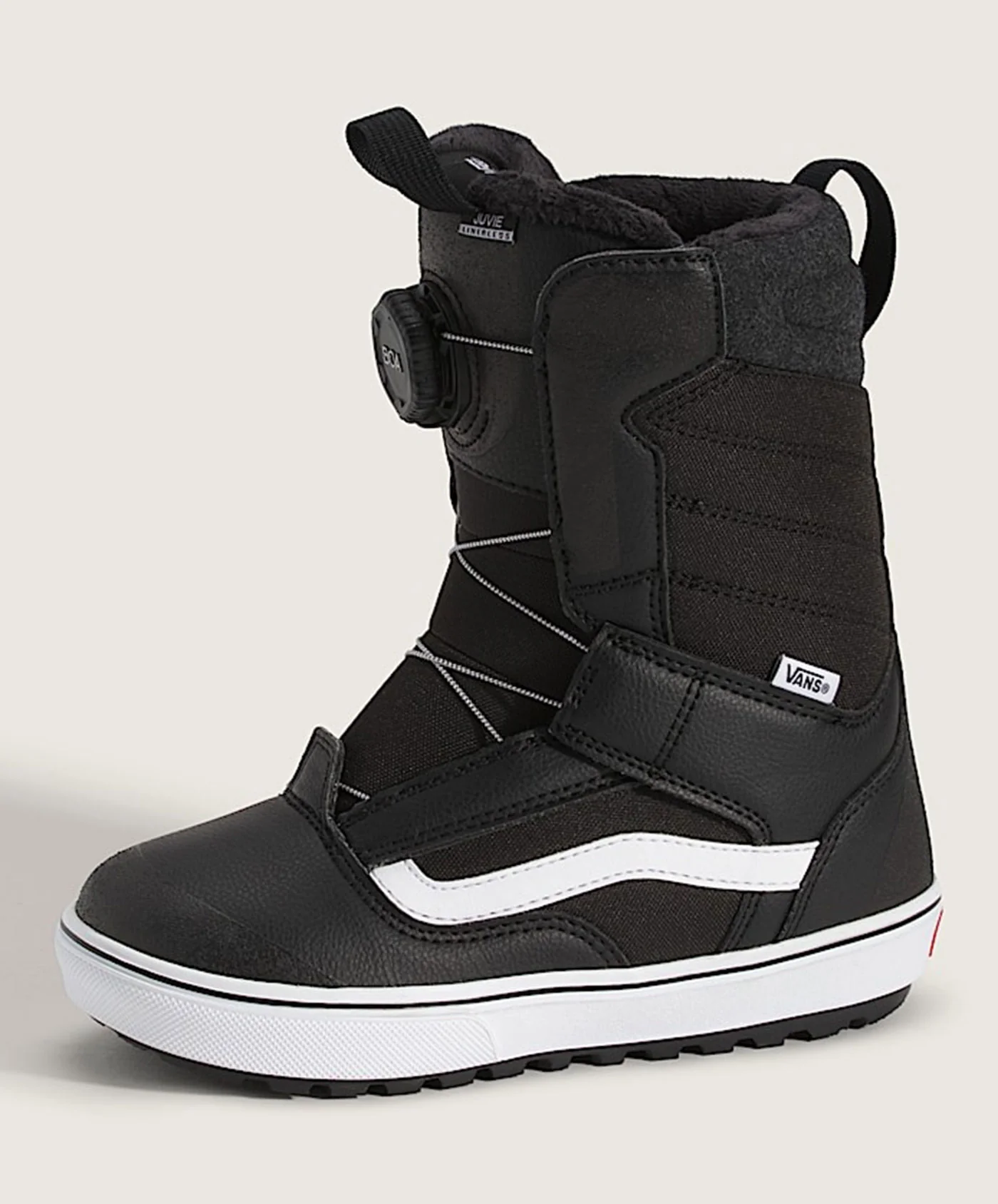 Juvie Linerless Black/White Snowboard Boots (Youth)