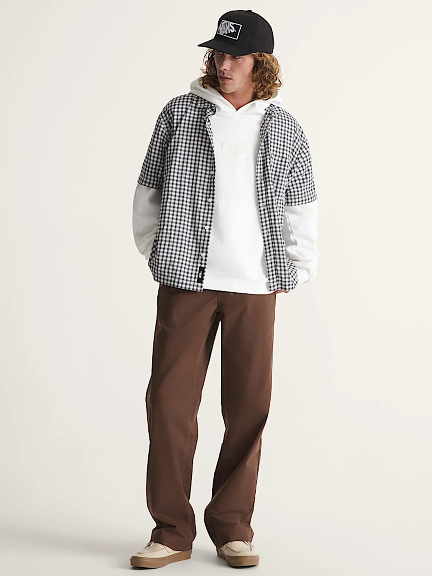 Larkspur Mini Plaid Short Sleeve Buttondown Shirt - Image 4