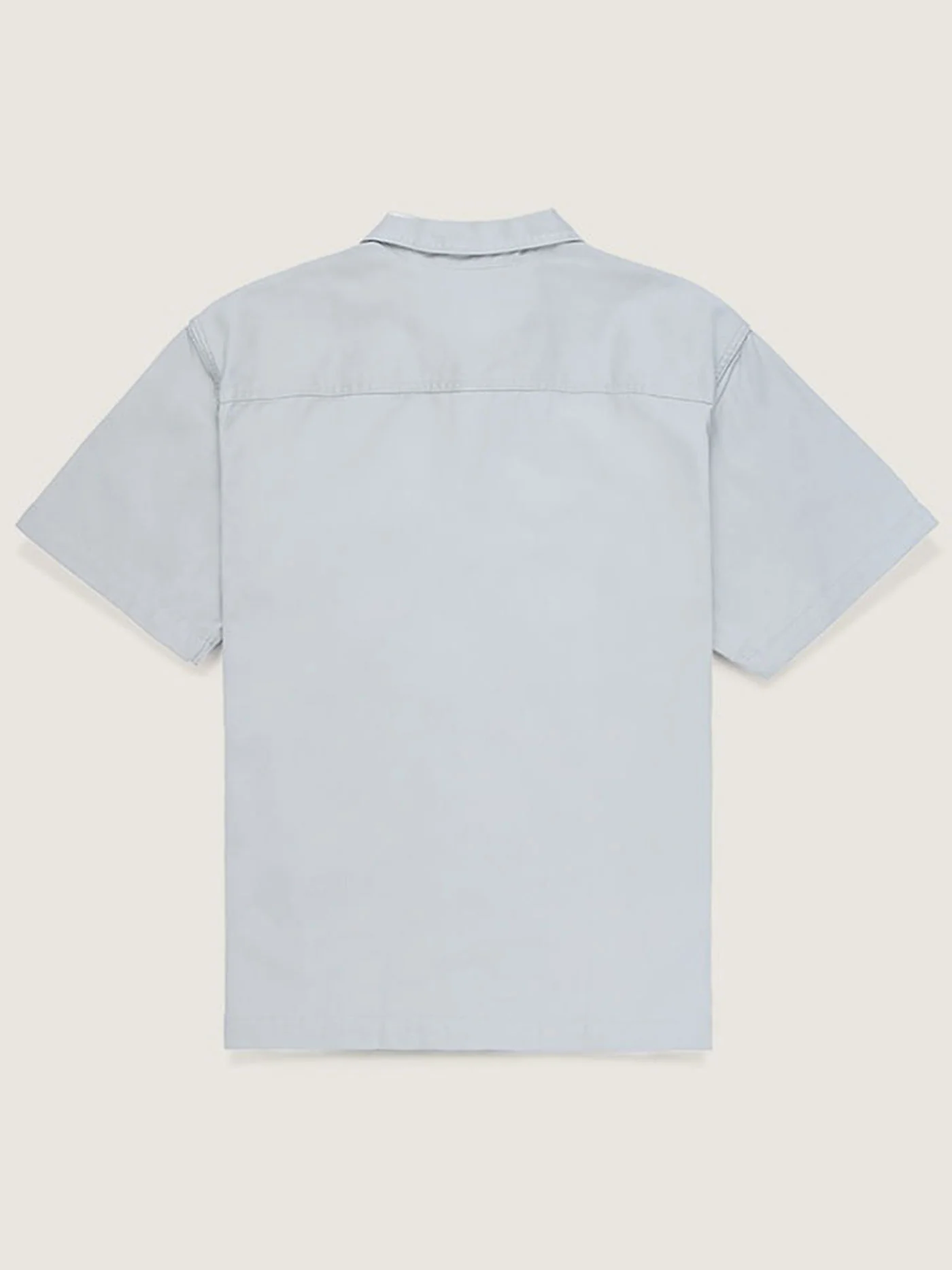 Larkspur Solid Workwear Short Sleeve Buttondown Shirt - Image 5