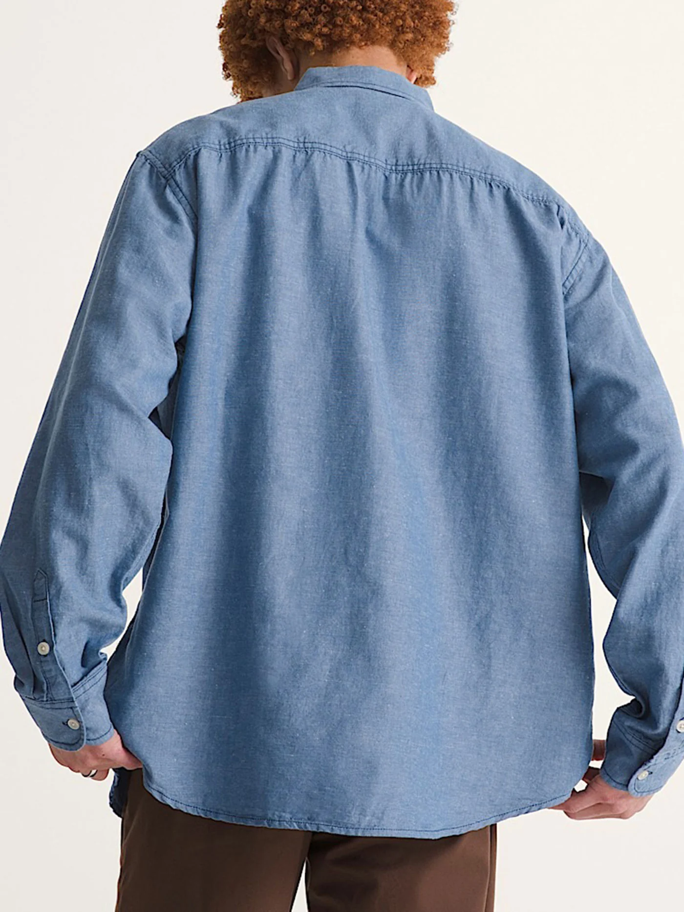 Lawson Solid Oxford Long Sleeve Buttondown Shirt - Image 4