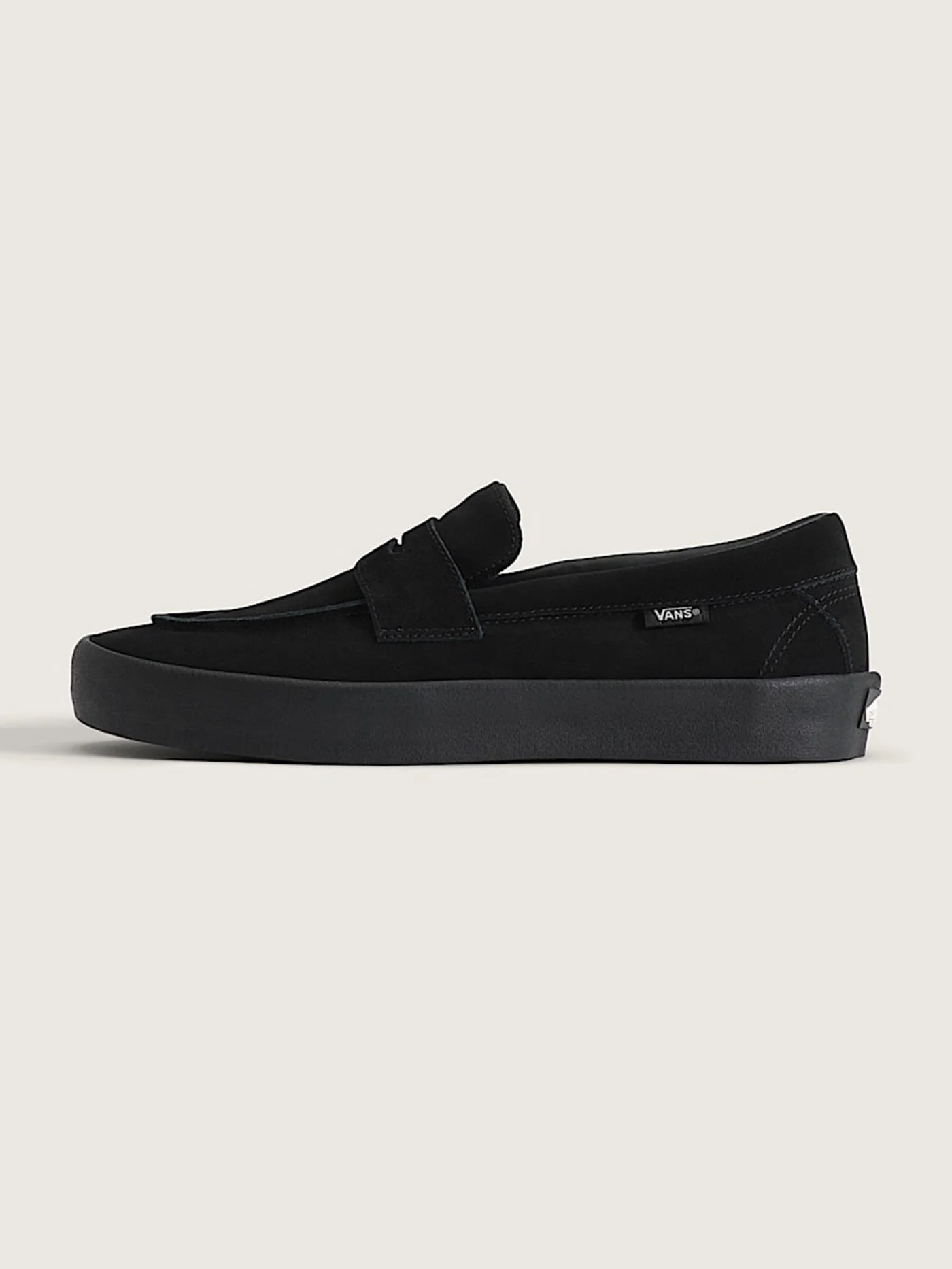 Loafer Suede Black/Black Shoes
