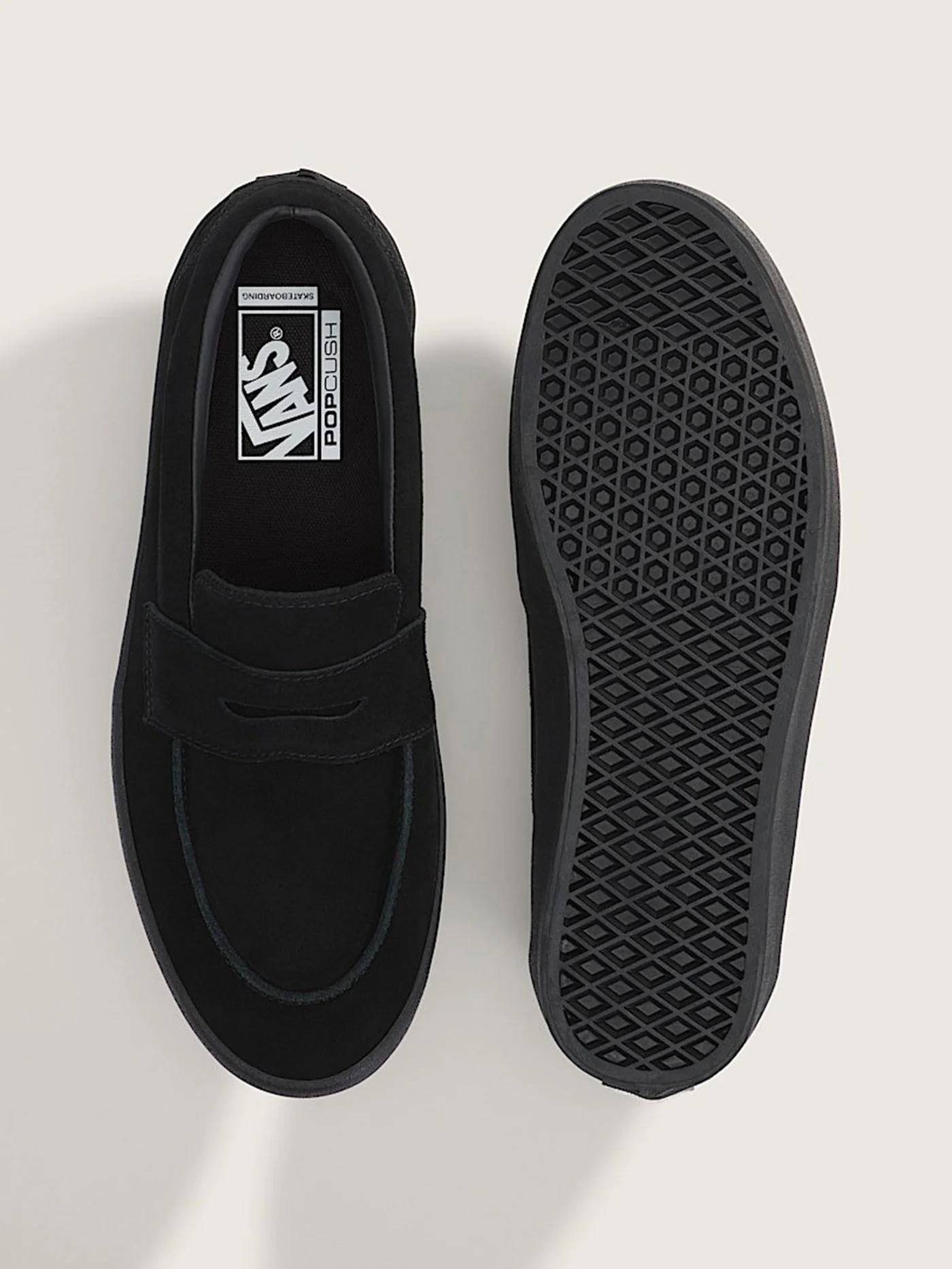 Loafer Suede Black/Black Shoes - Image 3