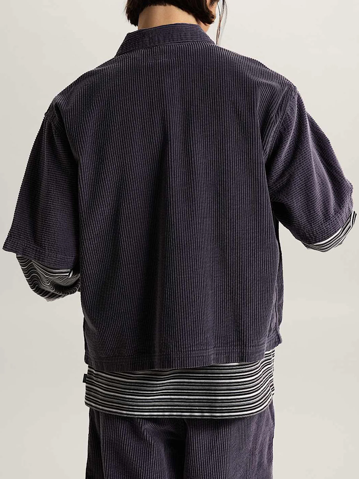Lx Cord Short Sleeve Buttondown Shirt - Image 4