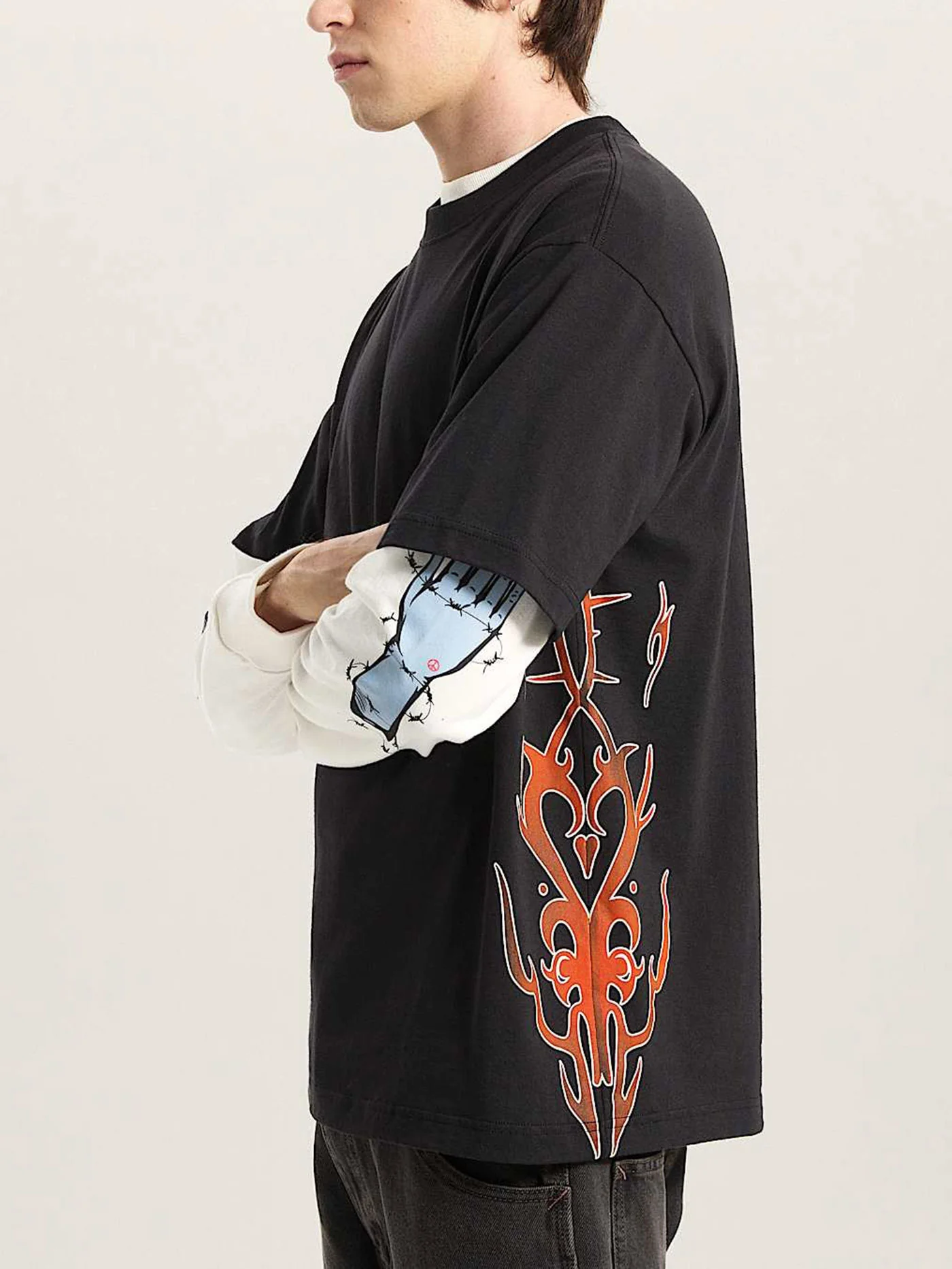 LX Dayana Side Tribal T-Shirt - Image 2