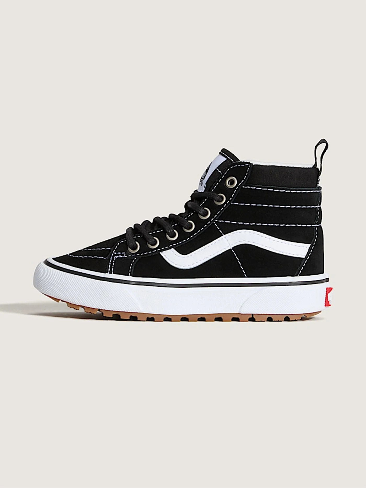 MTE Sk8-Hi Black/White Shoes (Kids)